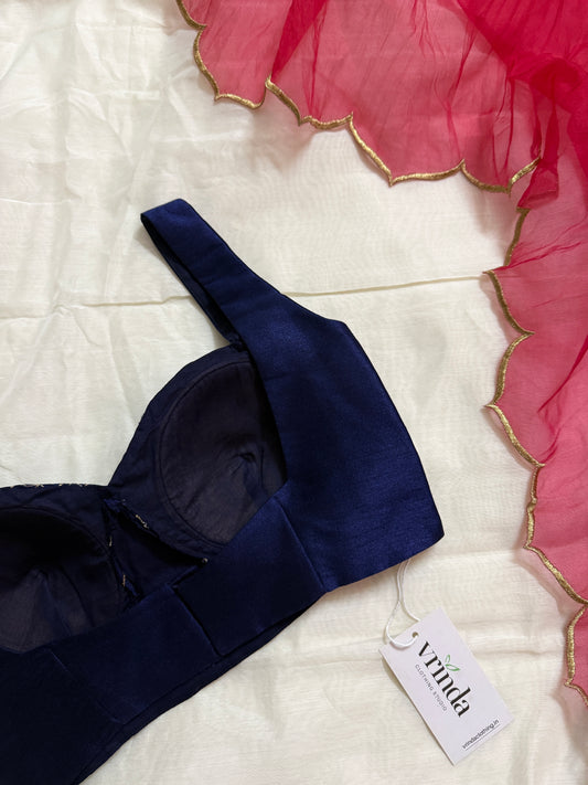 Avira Blue Blouse