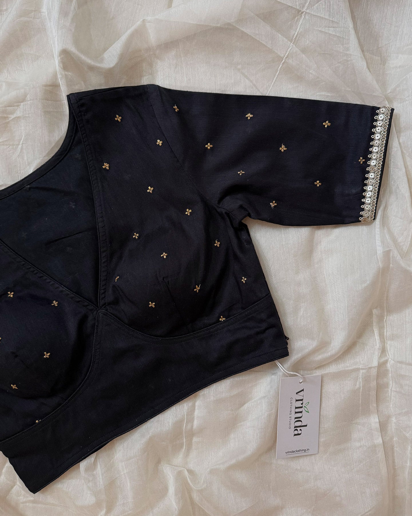 Star Black Blouse