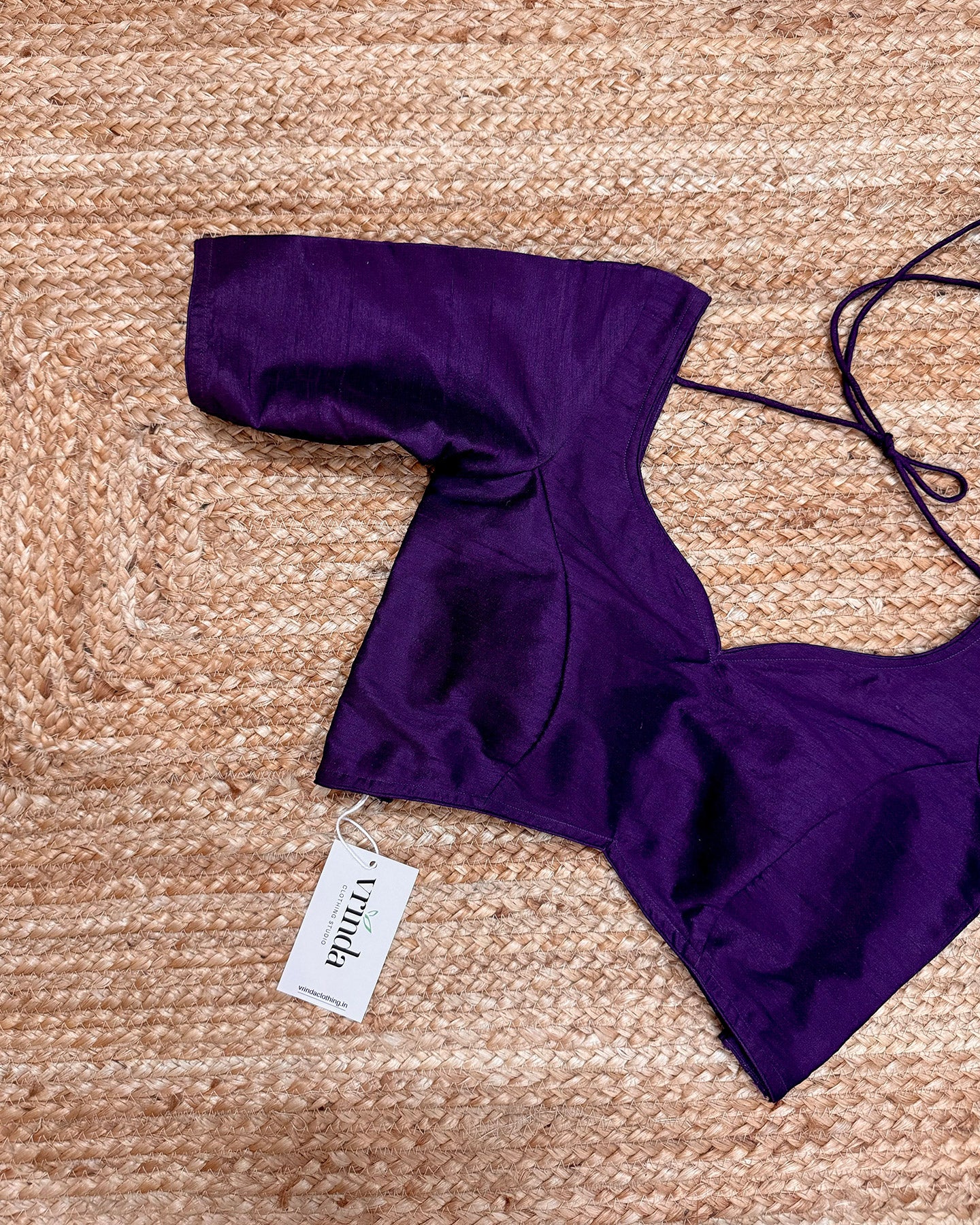 Purple Sweetheart Blouse