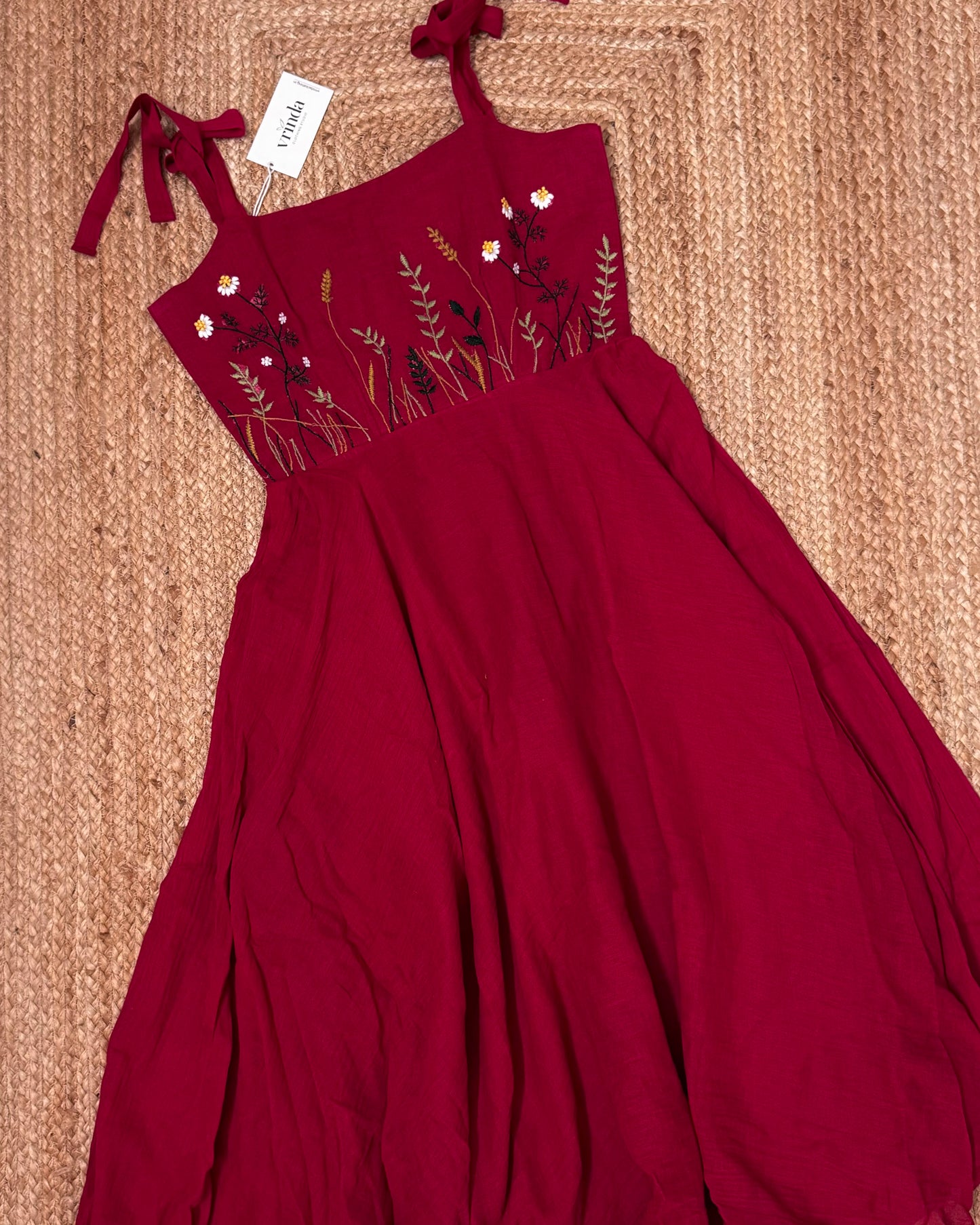 Rose Petals Maxi Dress