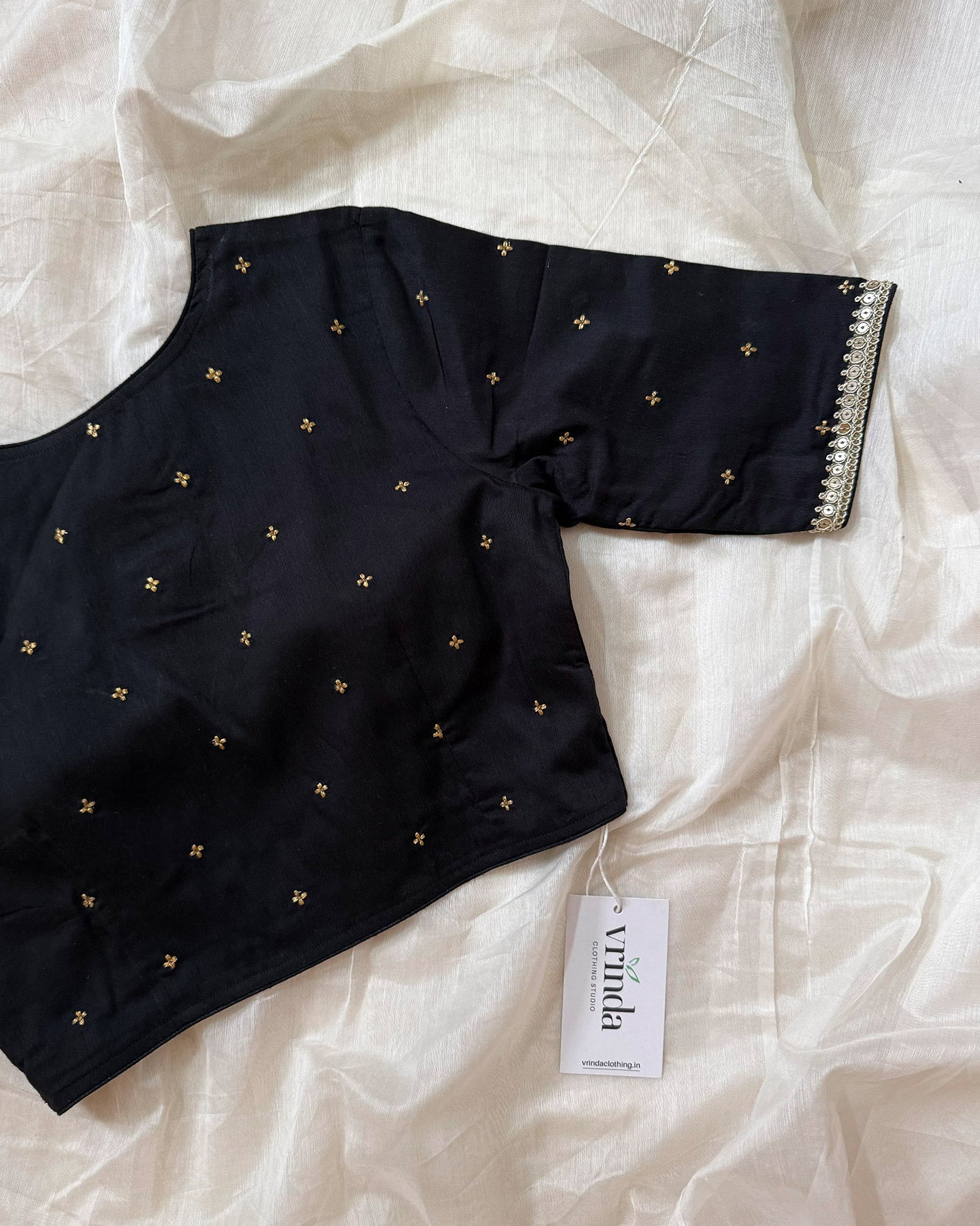 Star Black Blouse
