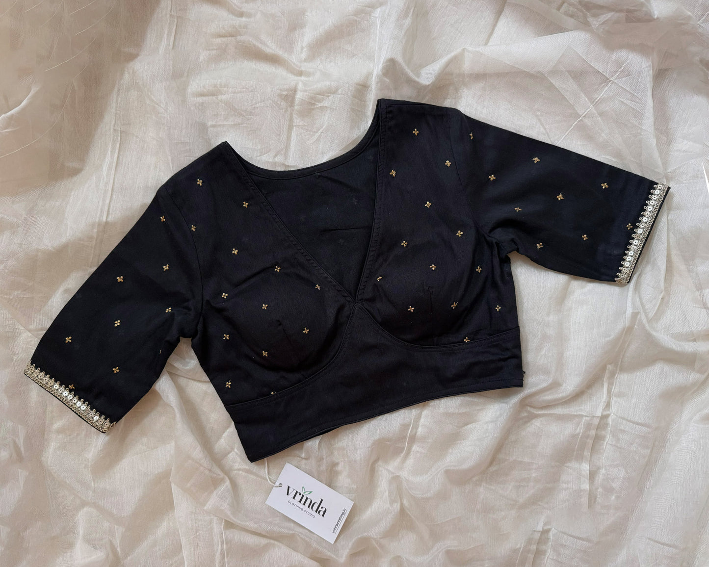 Star Black Blouse