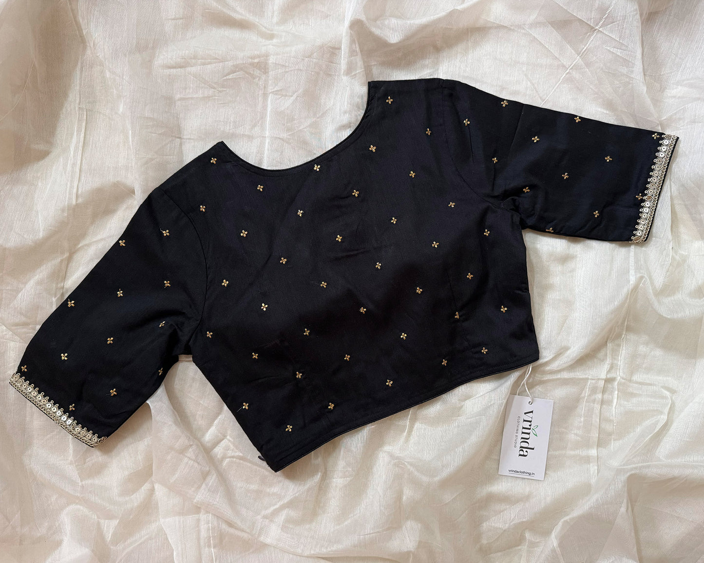 Star Black Blouse