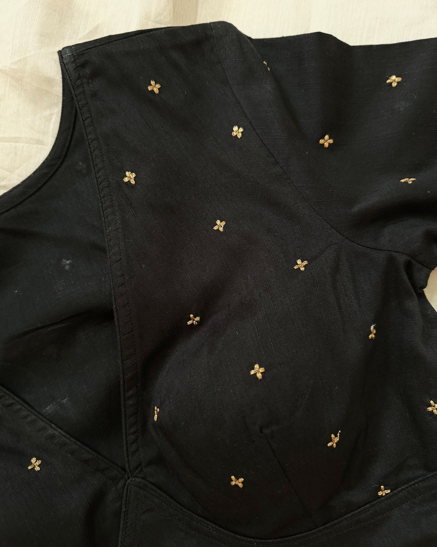 Star Black Blouse