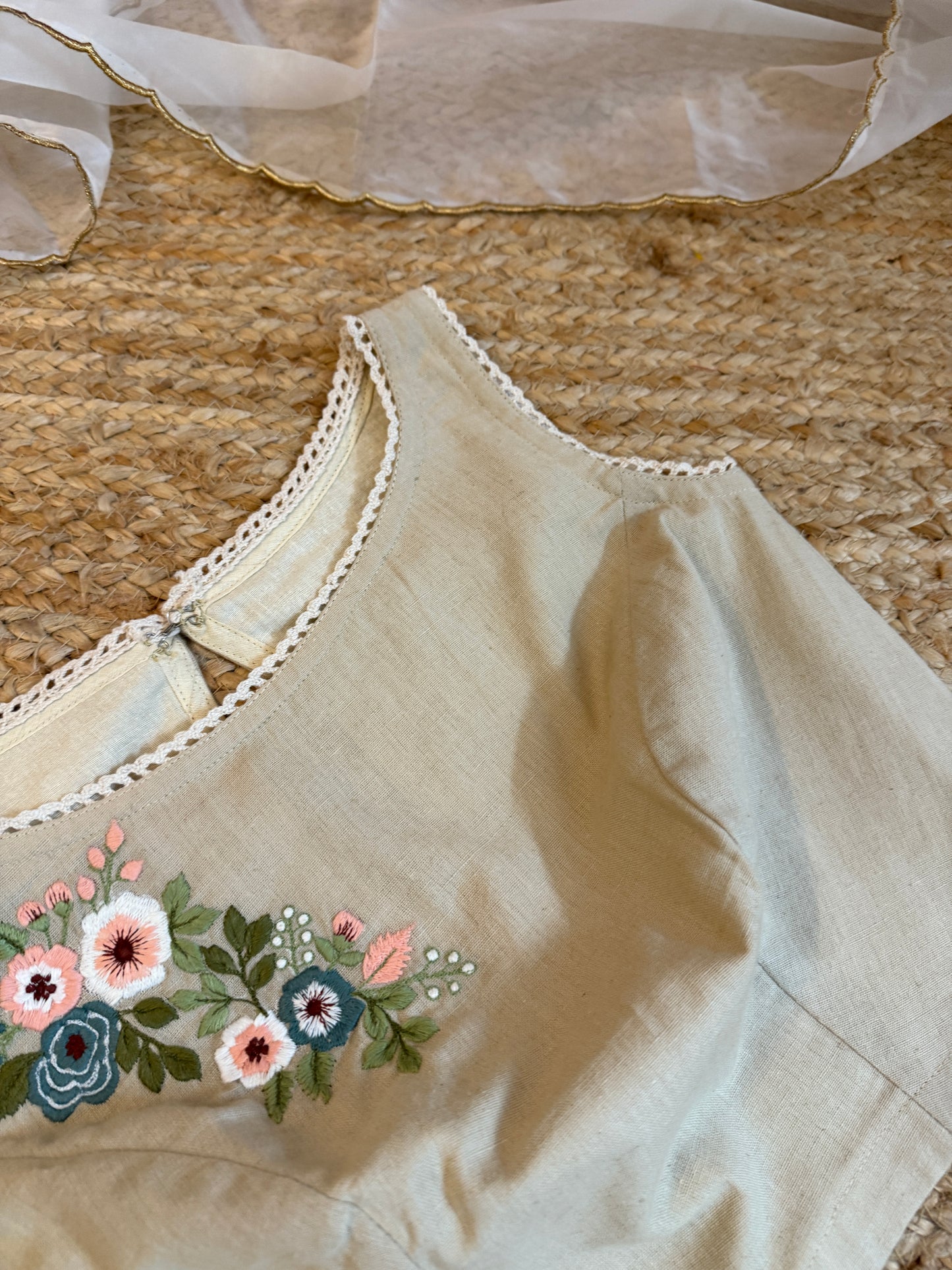 Country fields beige Blouse