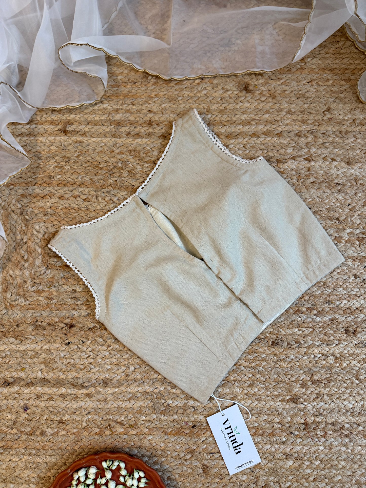 Country fields beige Blouse