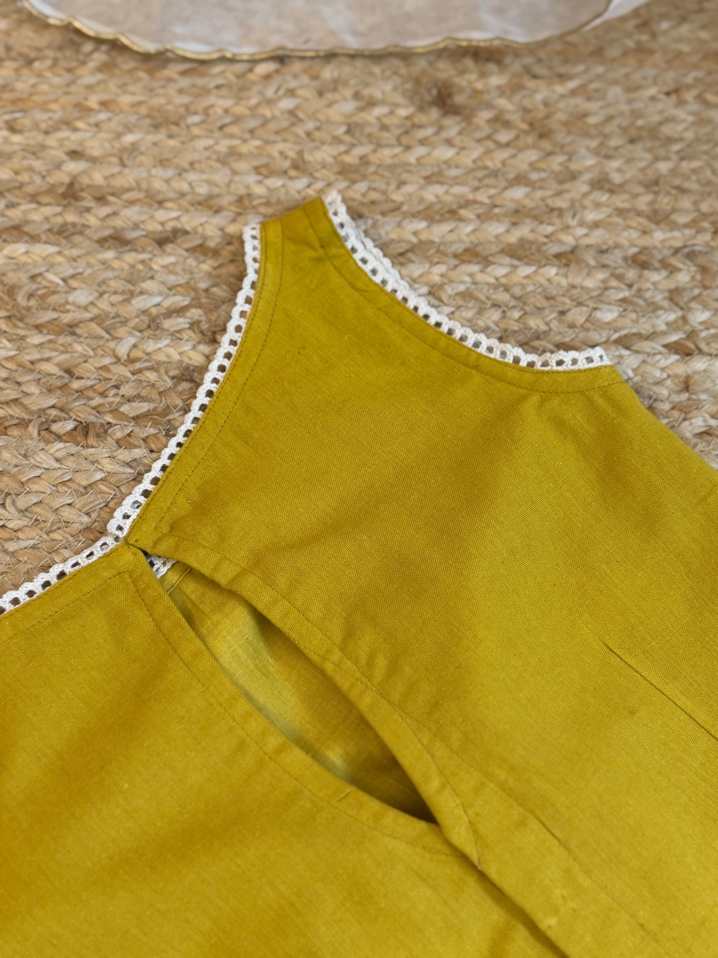 Country fields mustard Blouse