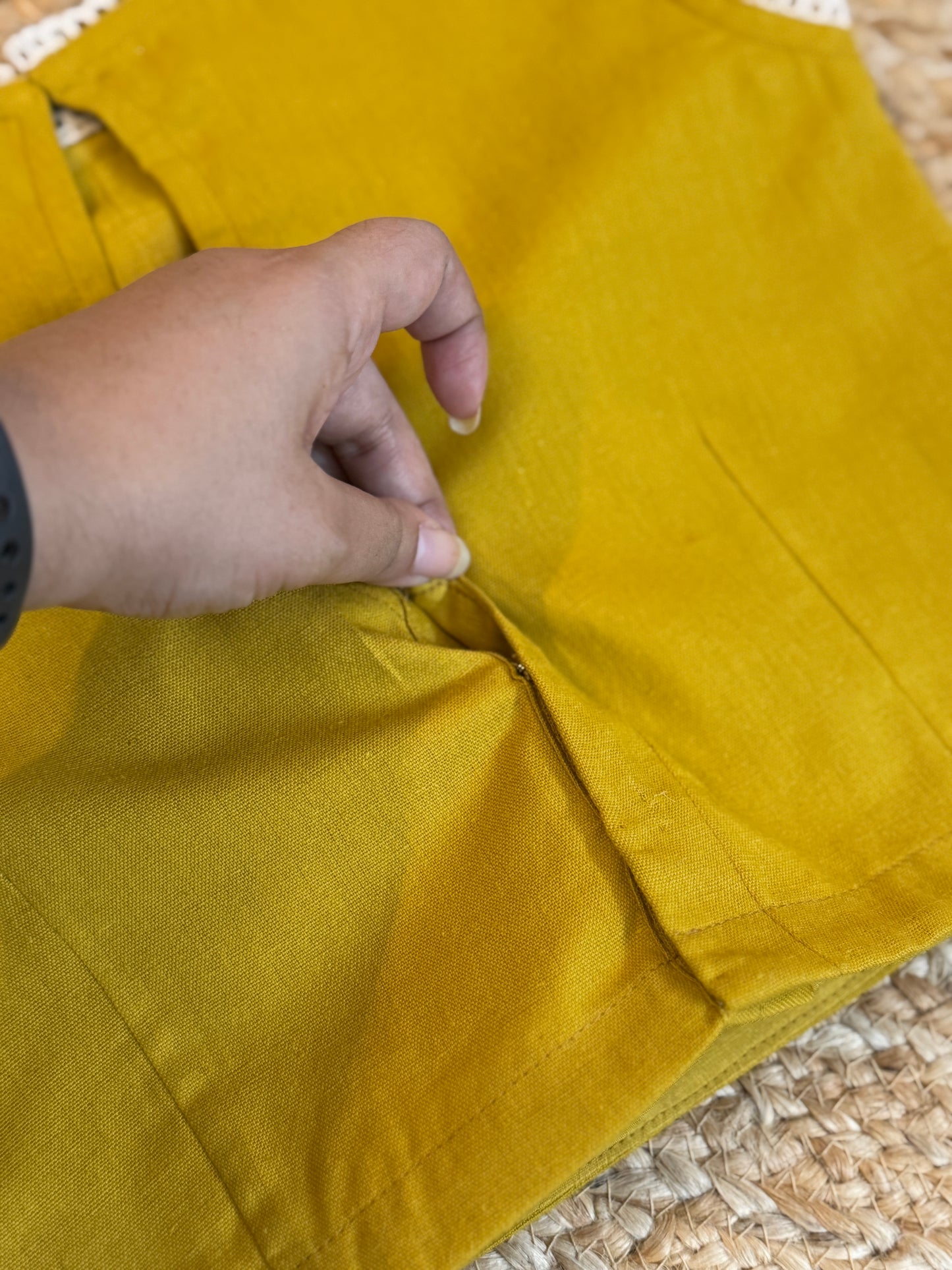 Country fields mustard Blouse