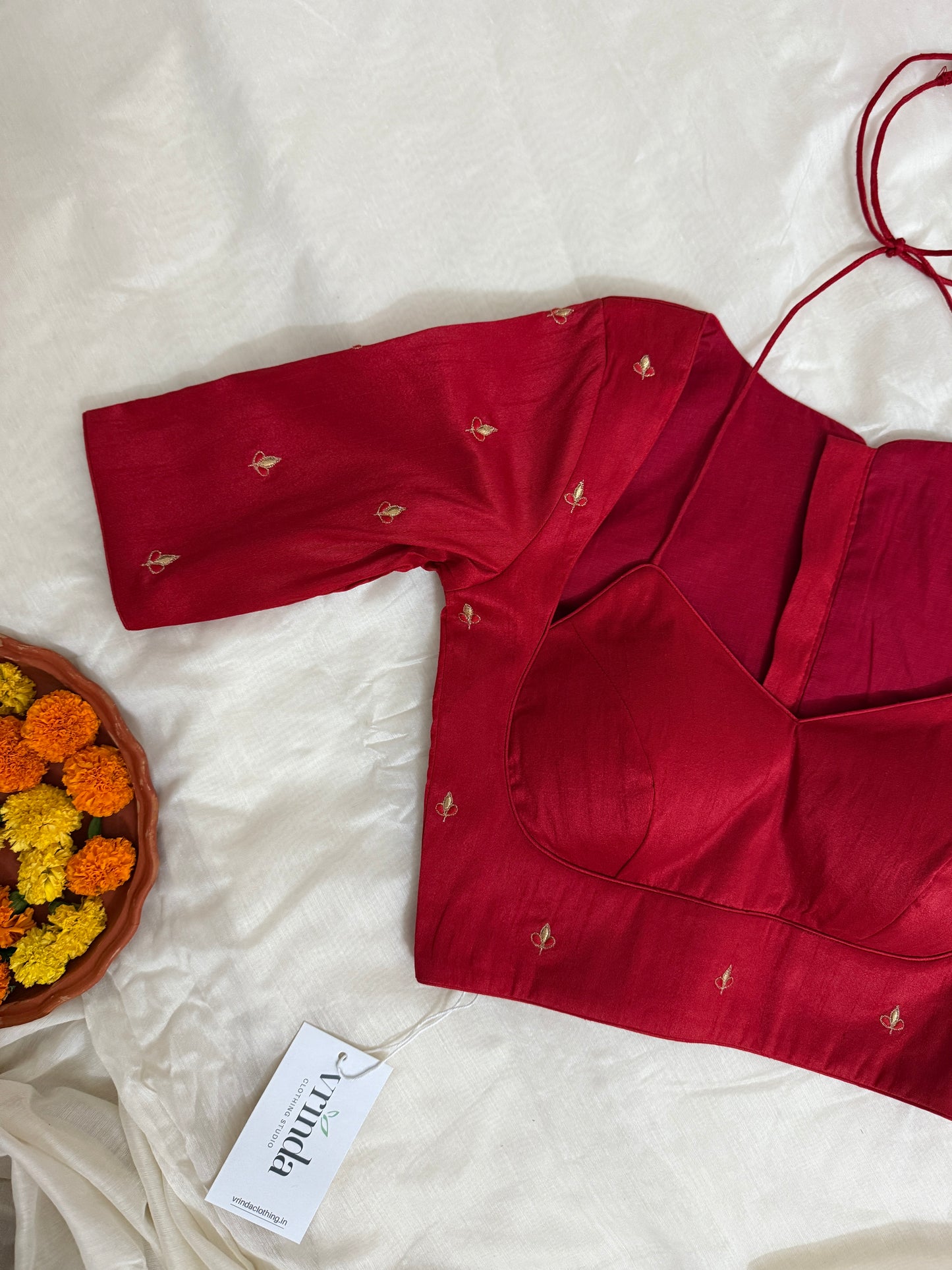 Panash Red Blouse