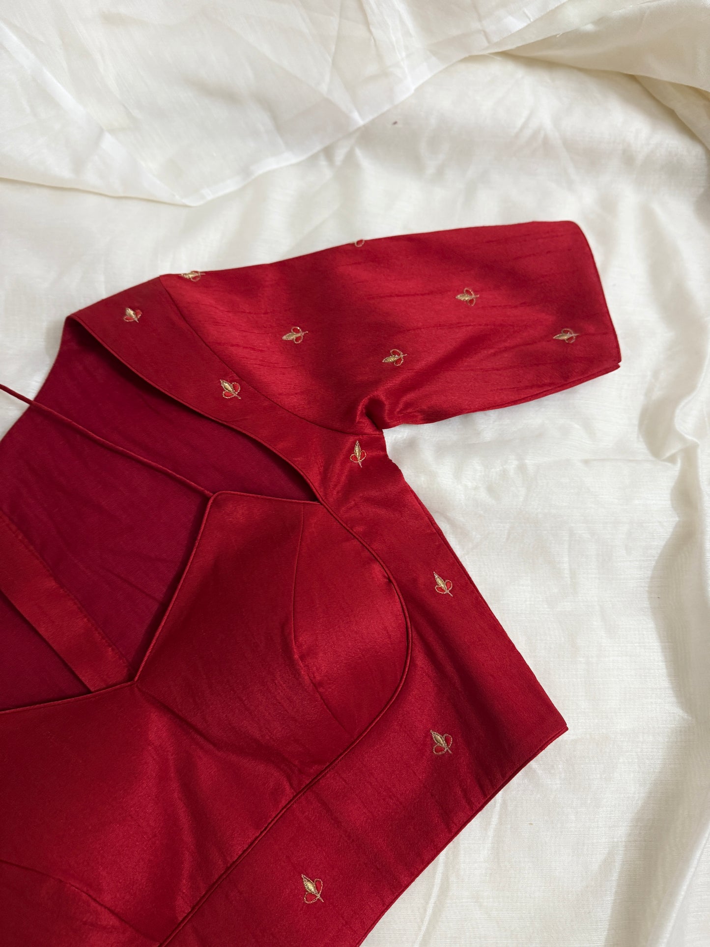 Panash Red Blouse