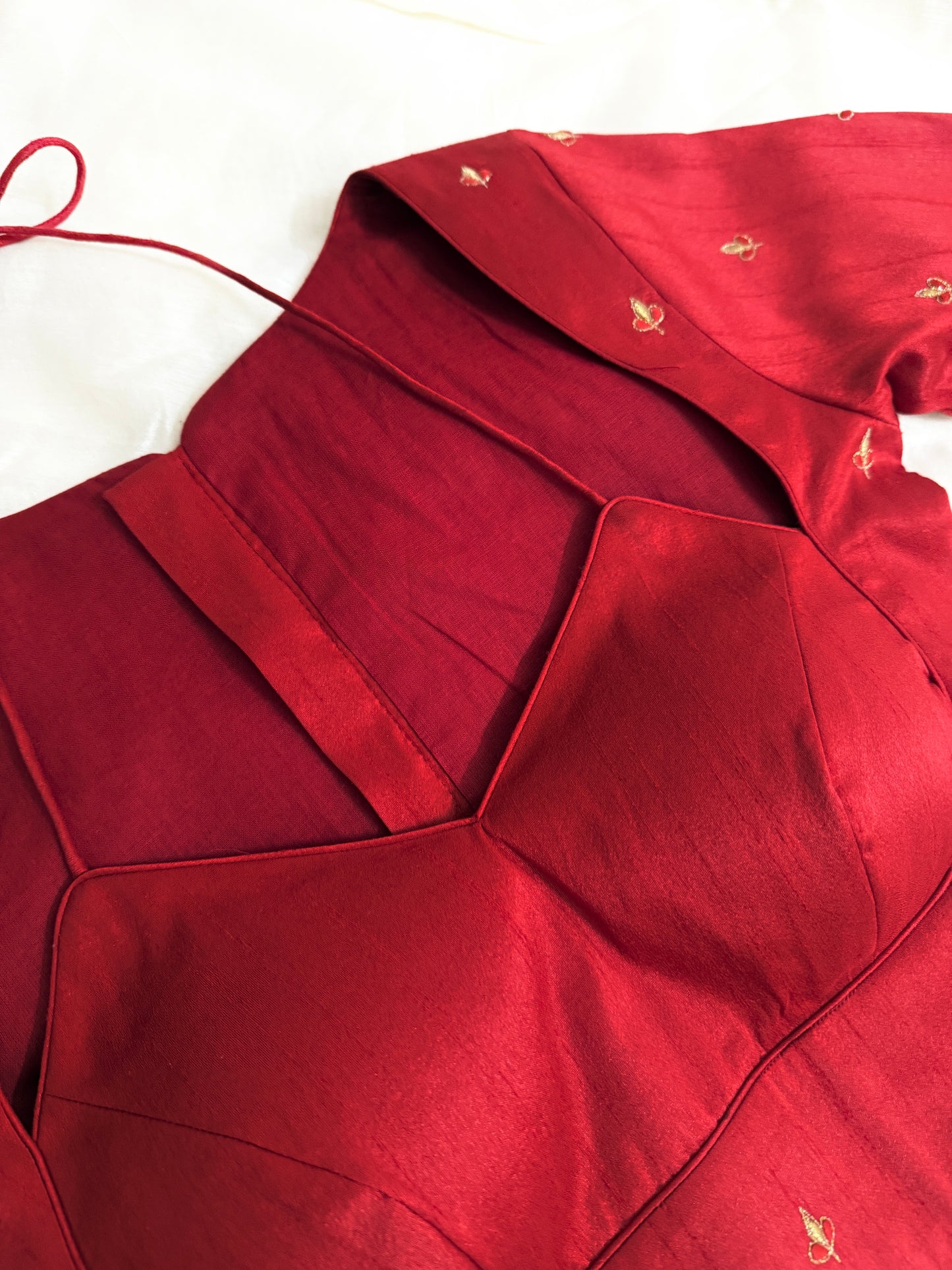 Panash Red Blouse