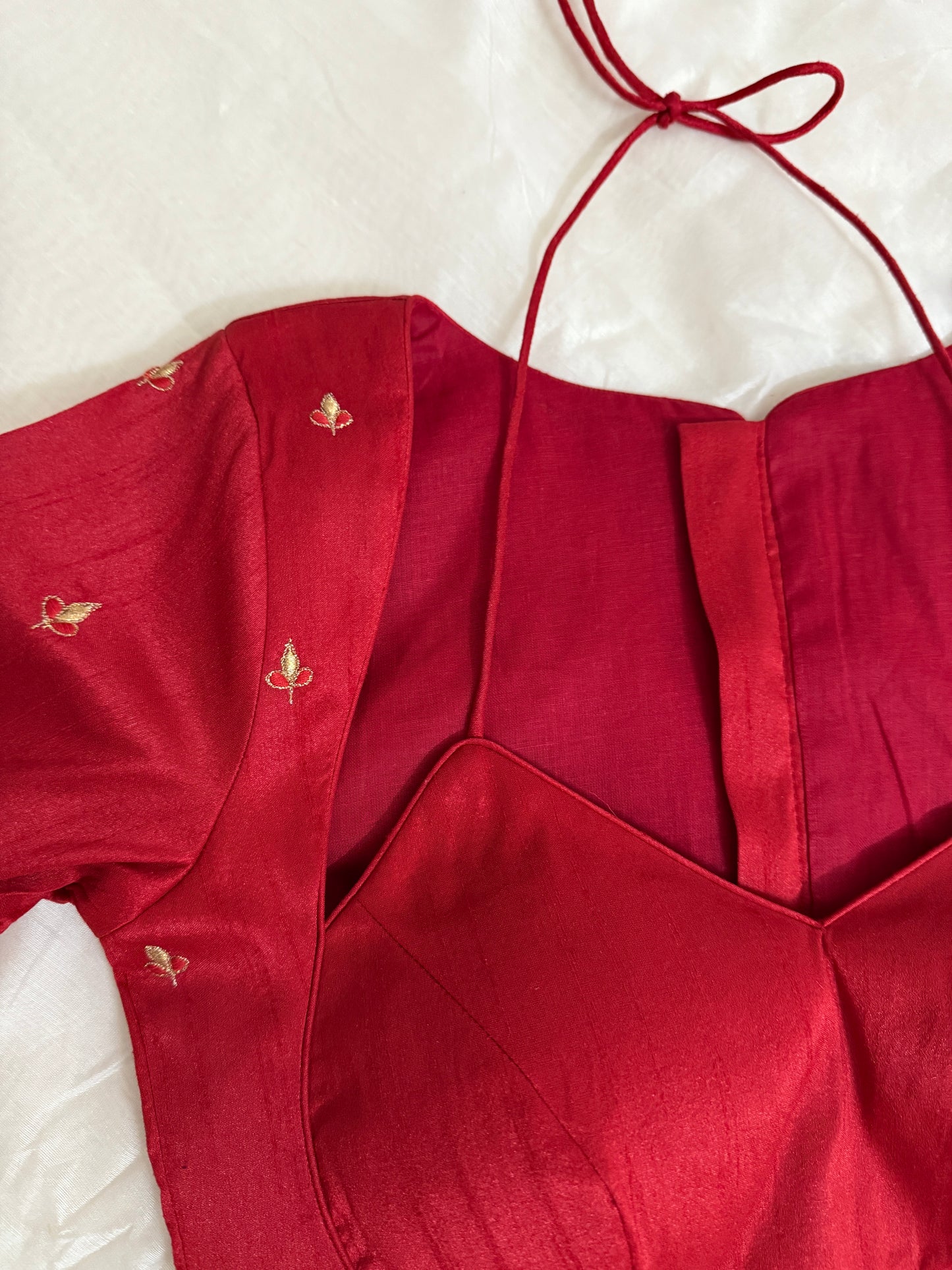 Panash Red Blouse