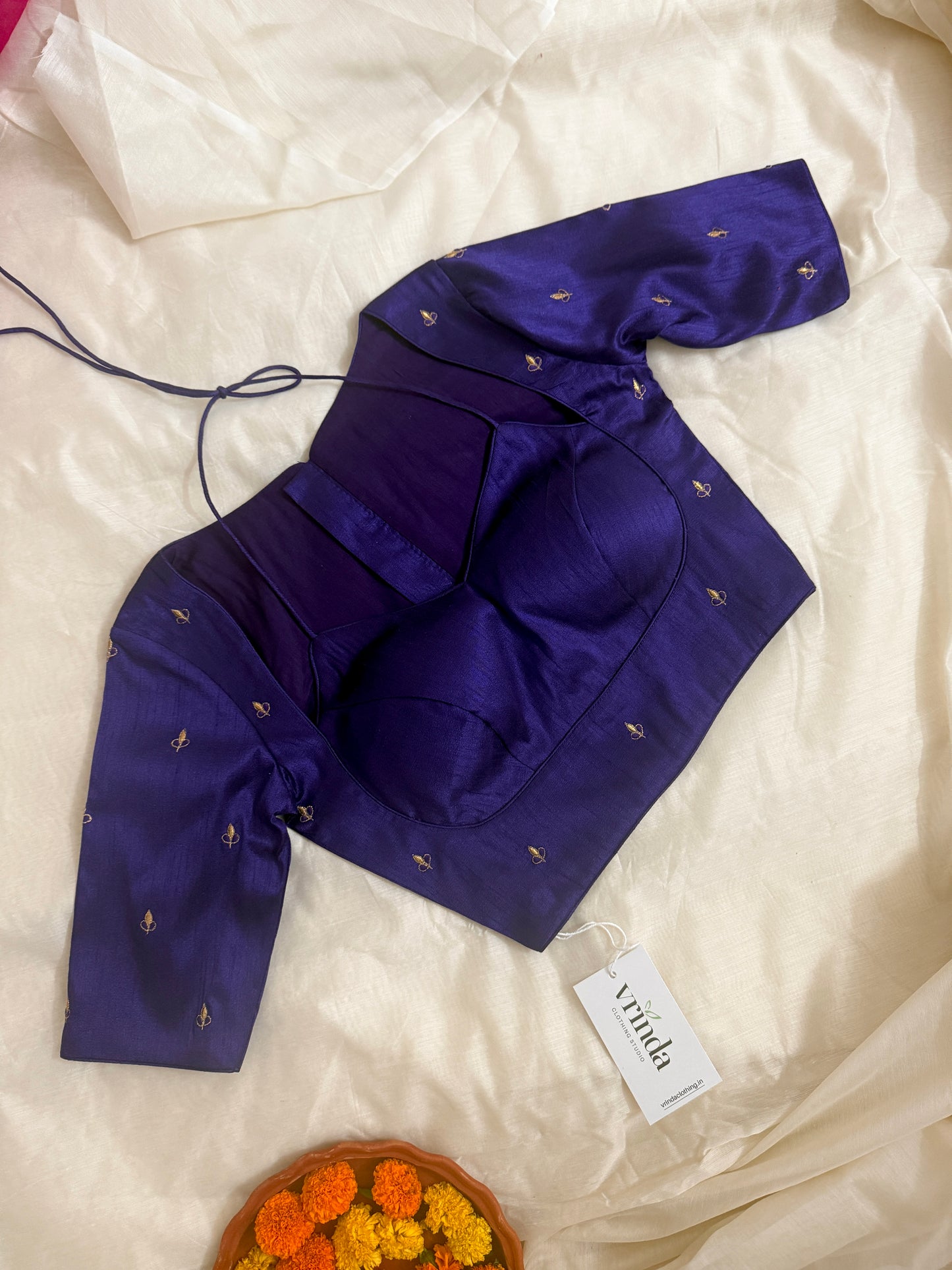 Panash ink blue Blouse