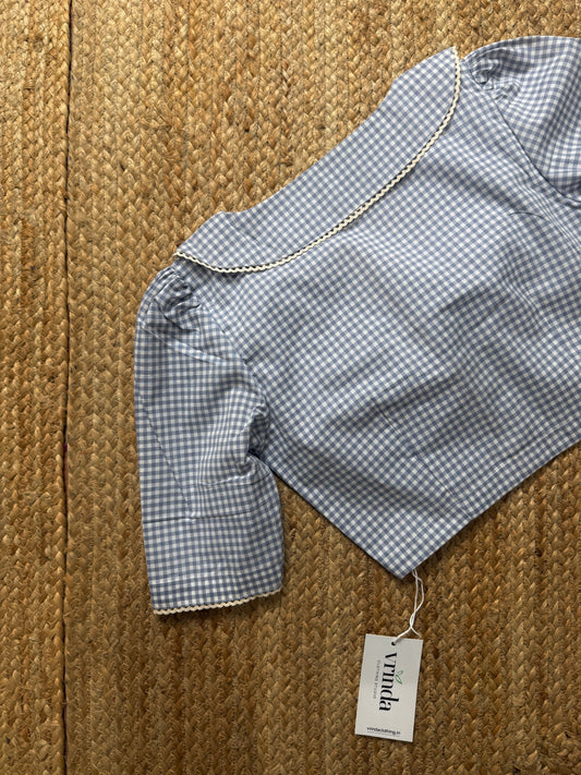 Peter grey checks Blouse