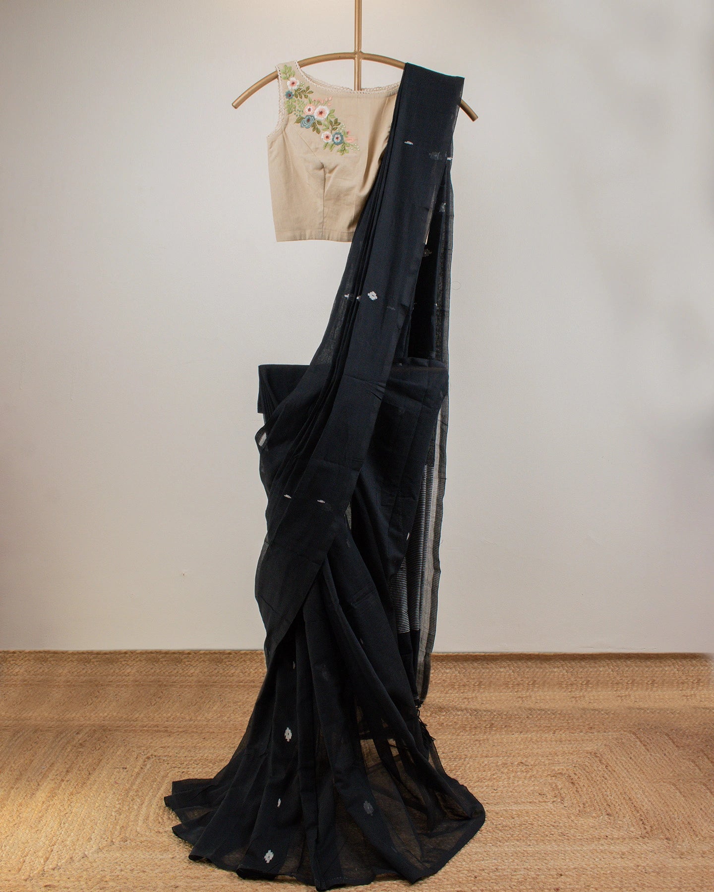 Abriti Black Saree