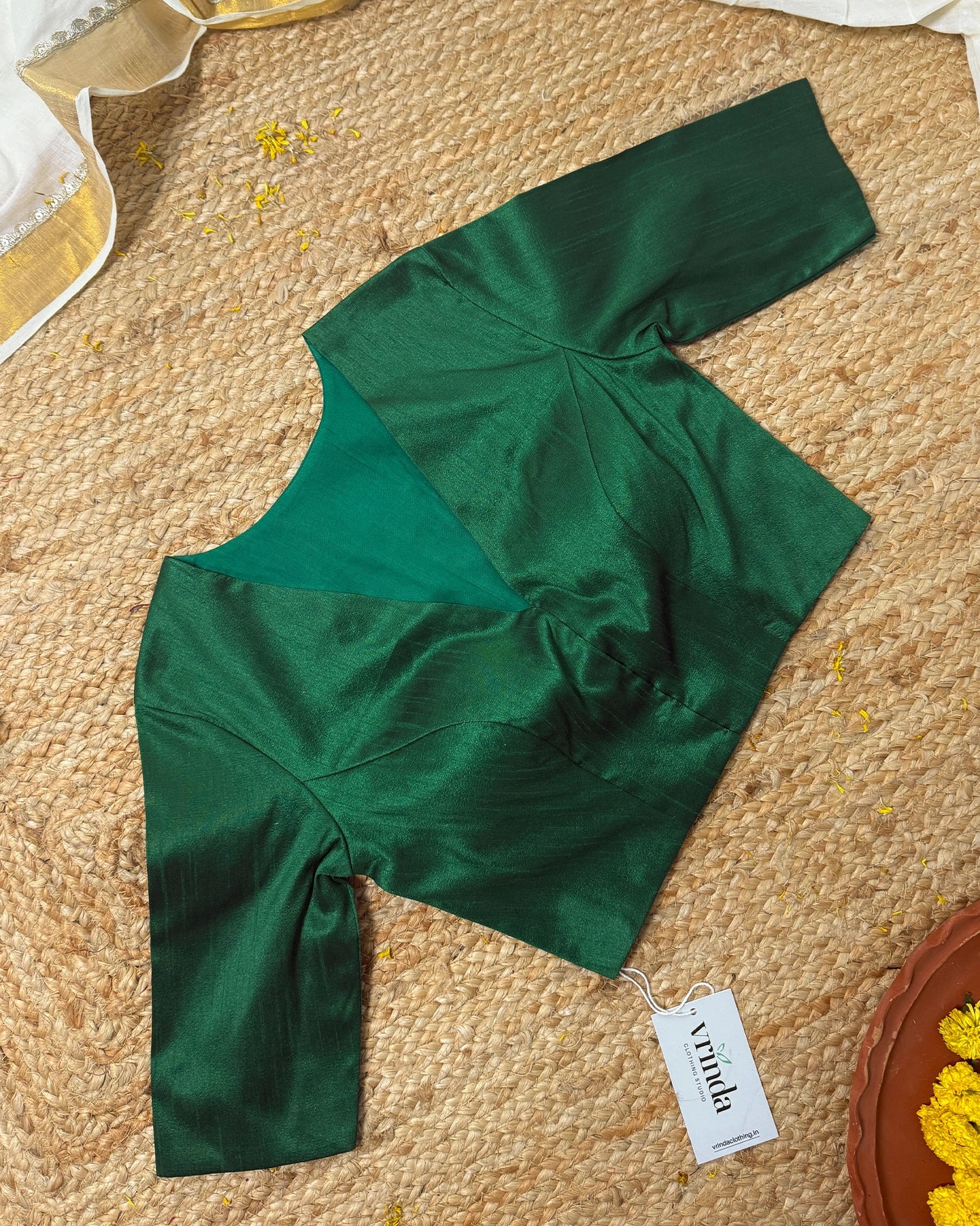 Arshi Green Blouse