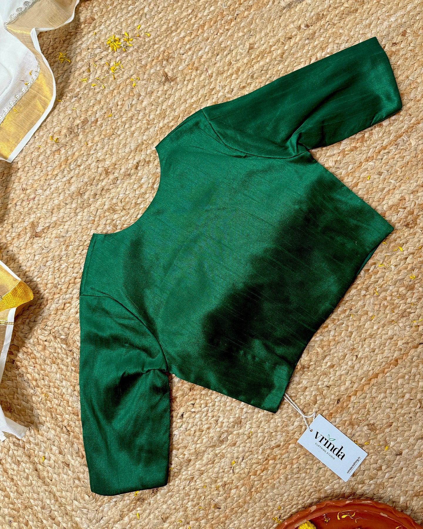 Arshi Green Blouse