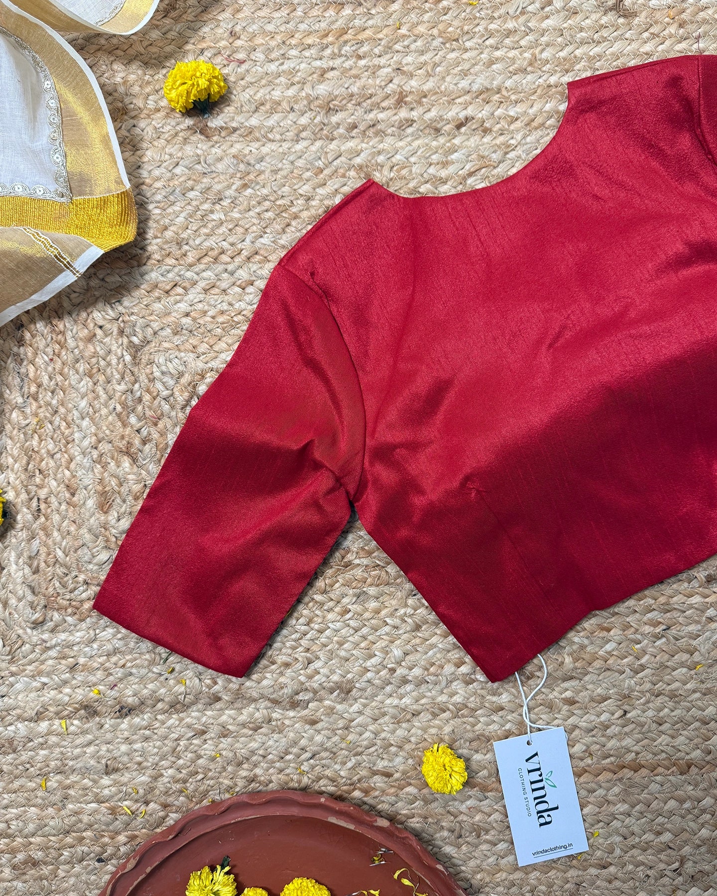 Arshi Red Blouse