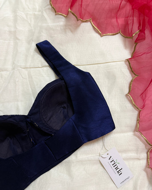 Avira Blue Blouse