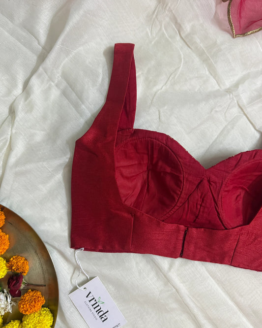 Avira Red Blouse