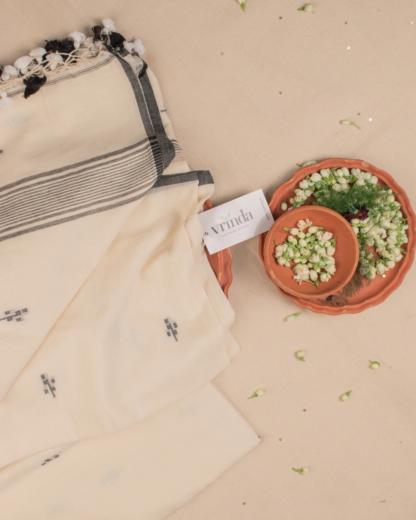 Bristi Ivory Saree