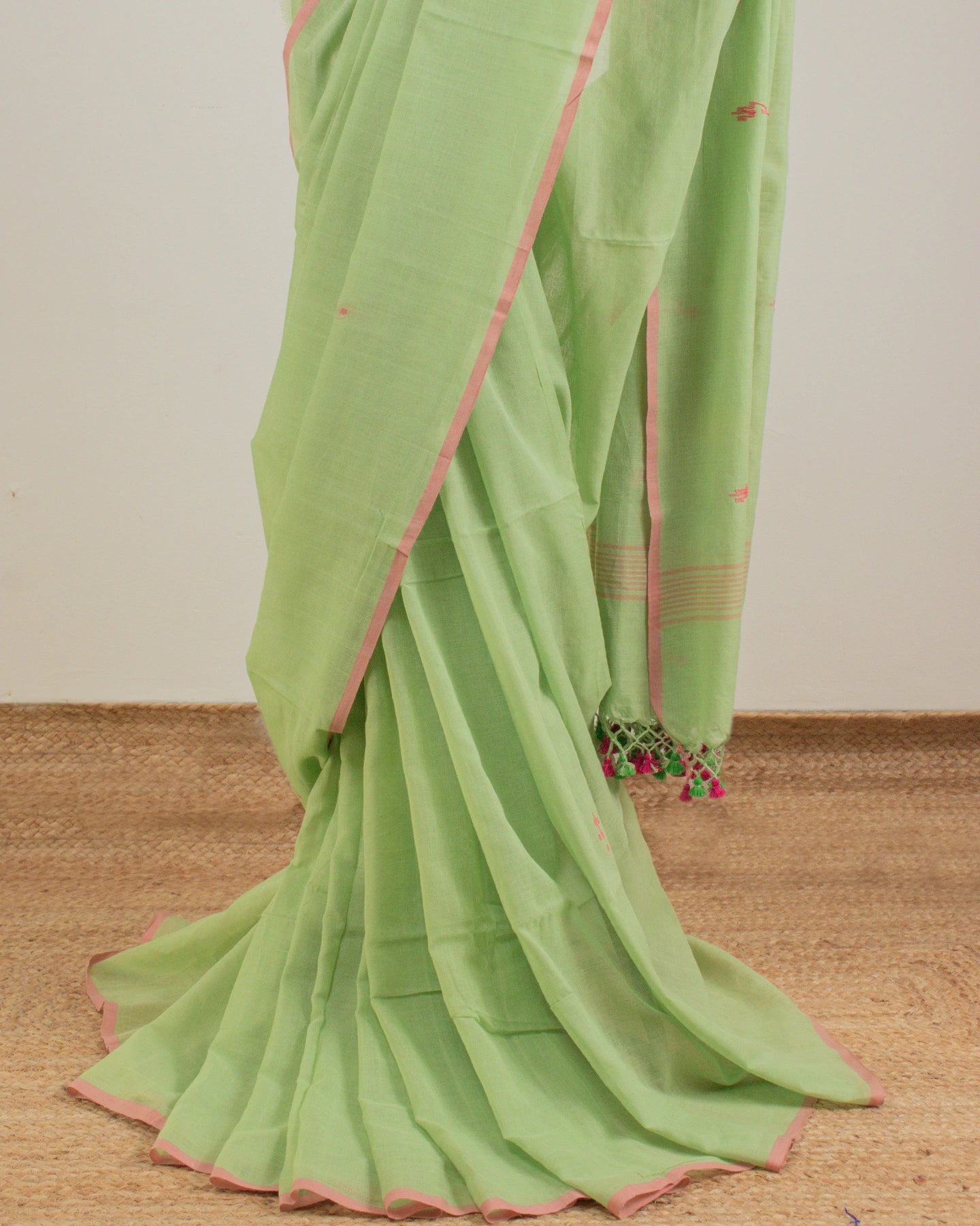 Bristi Pistachio Saree
