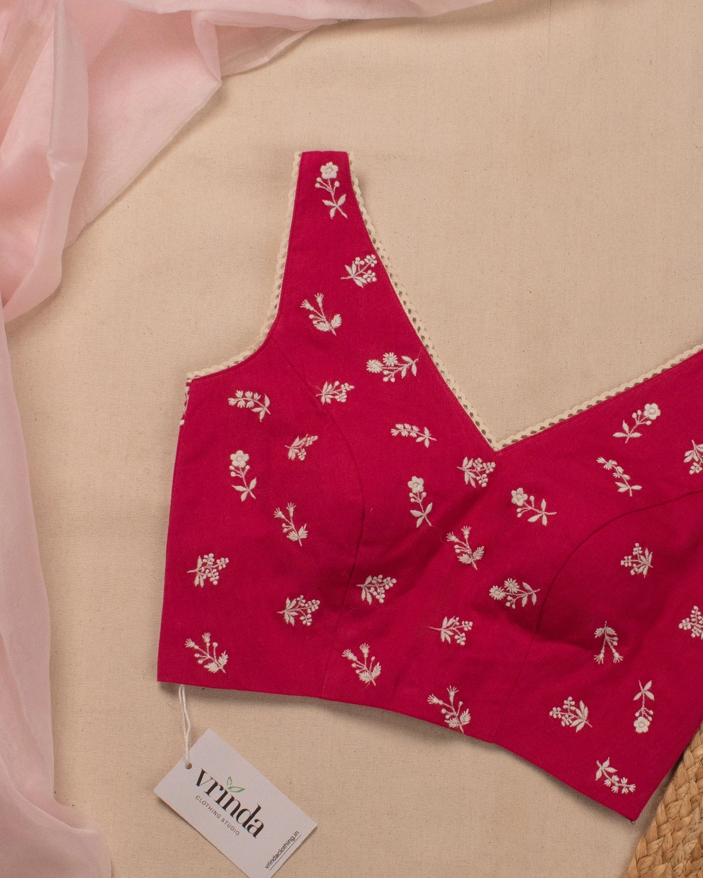 Carnation Garden Blouse