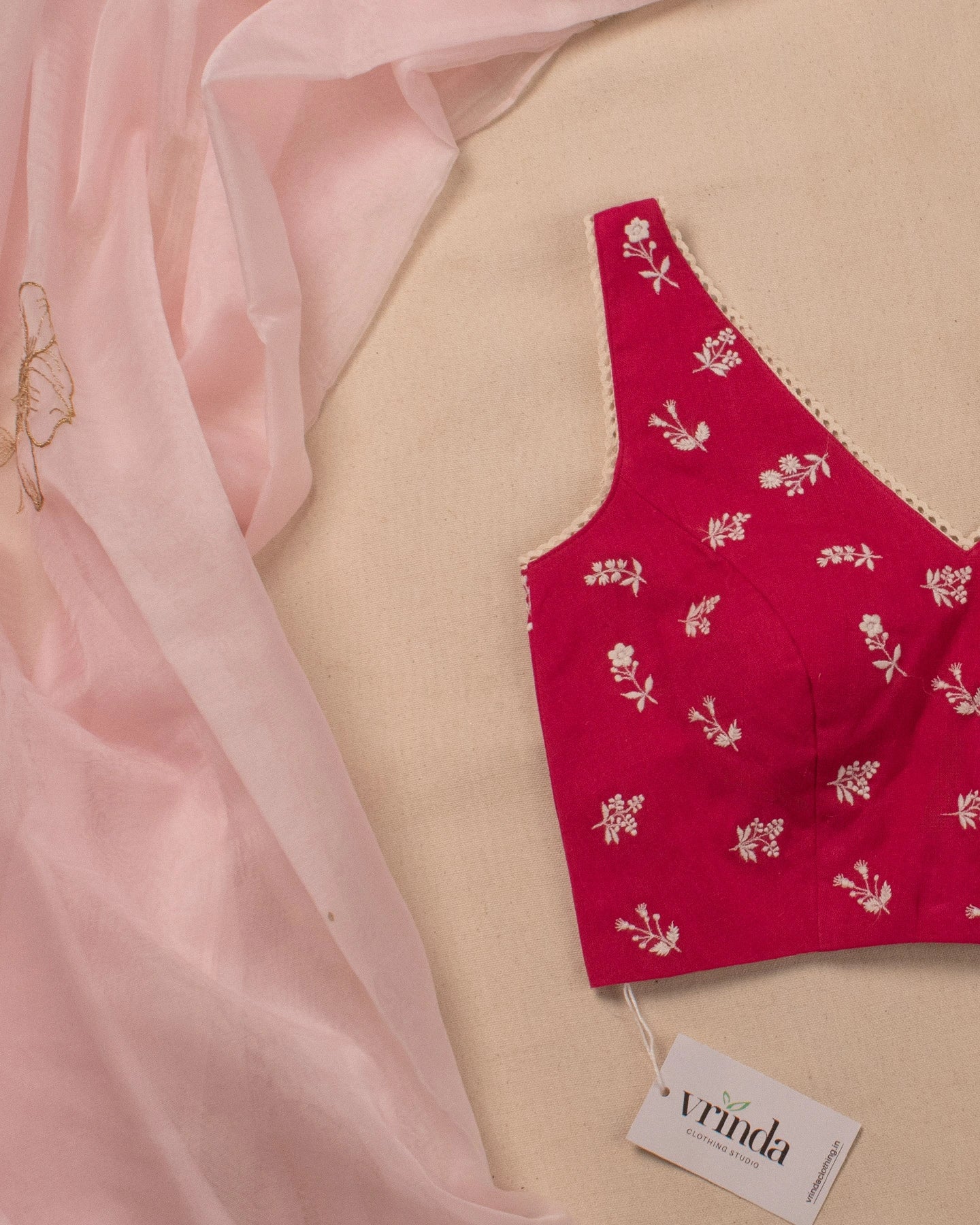 Carnation Garden Blouse