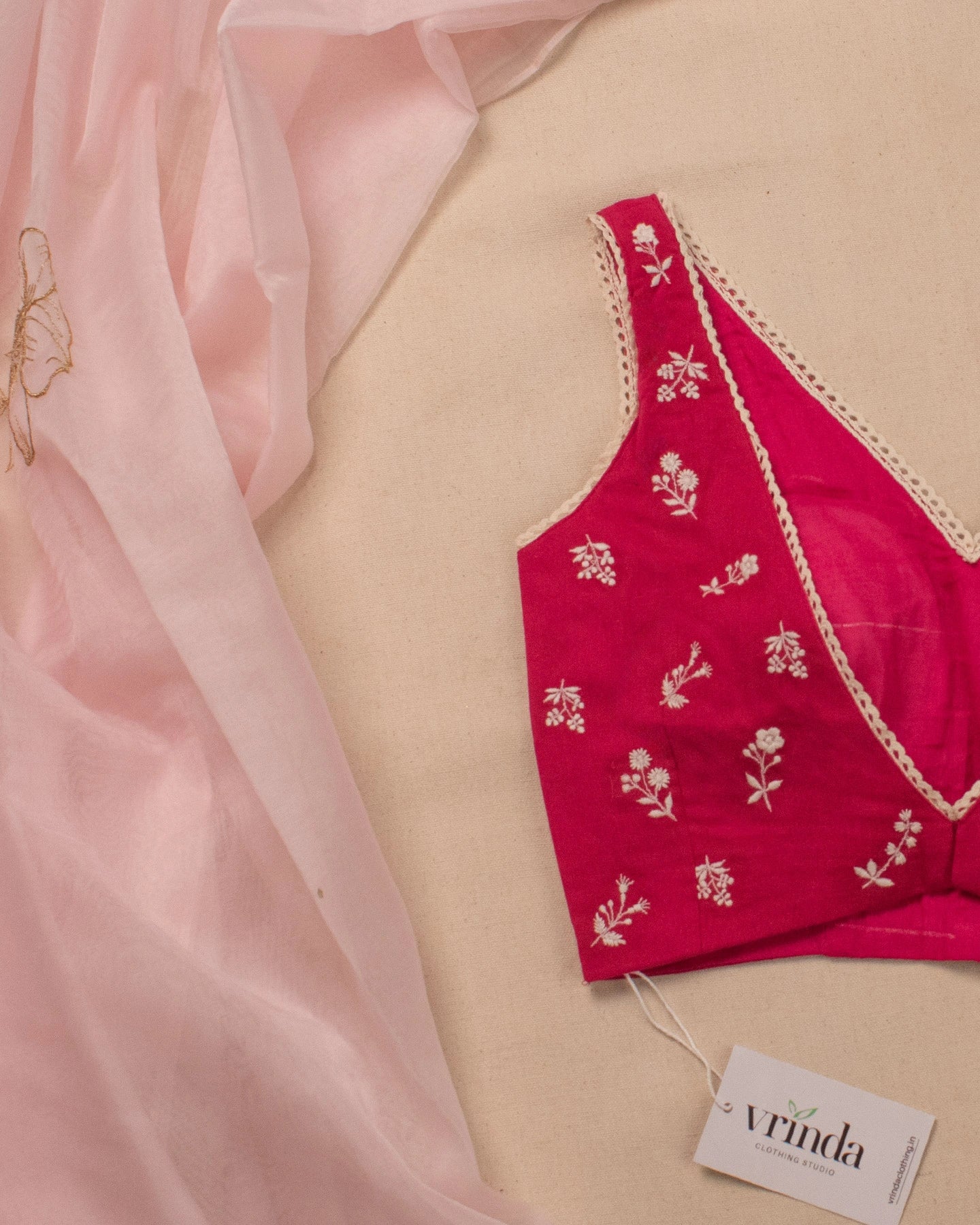 Carnation Garden Blouse