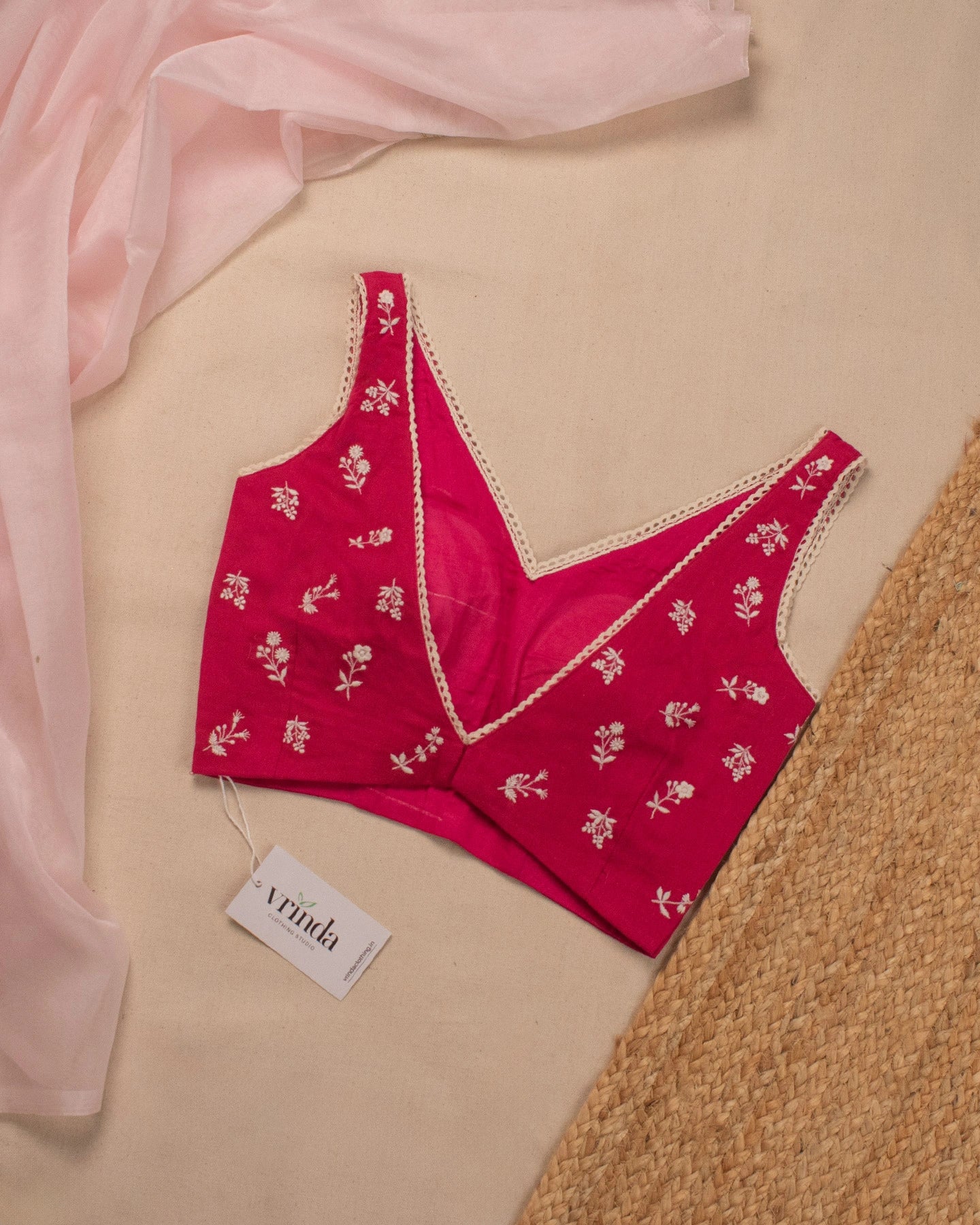 Carnation Garden Blouse