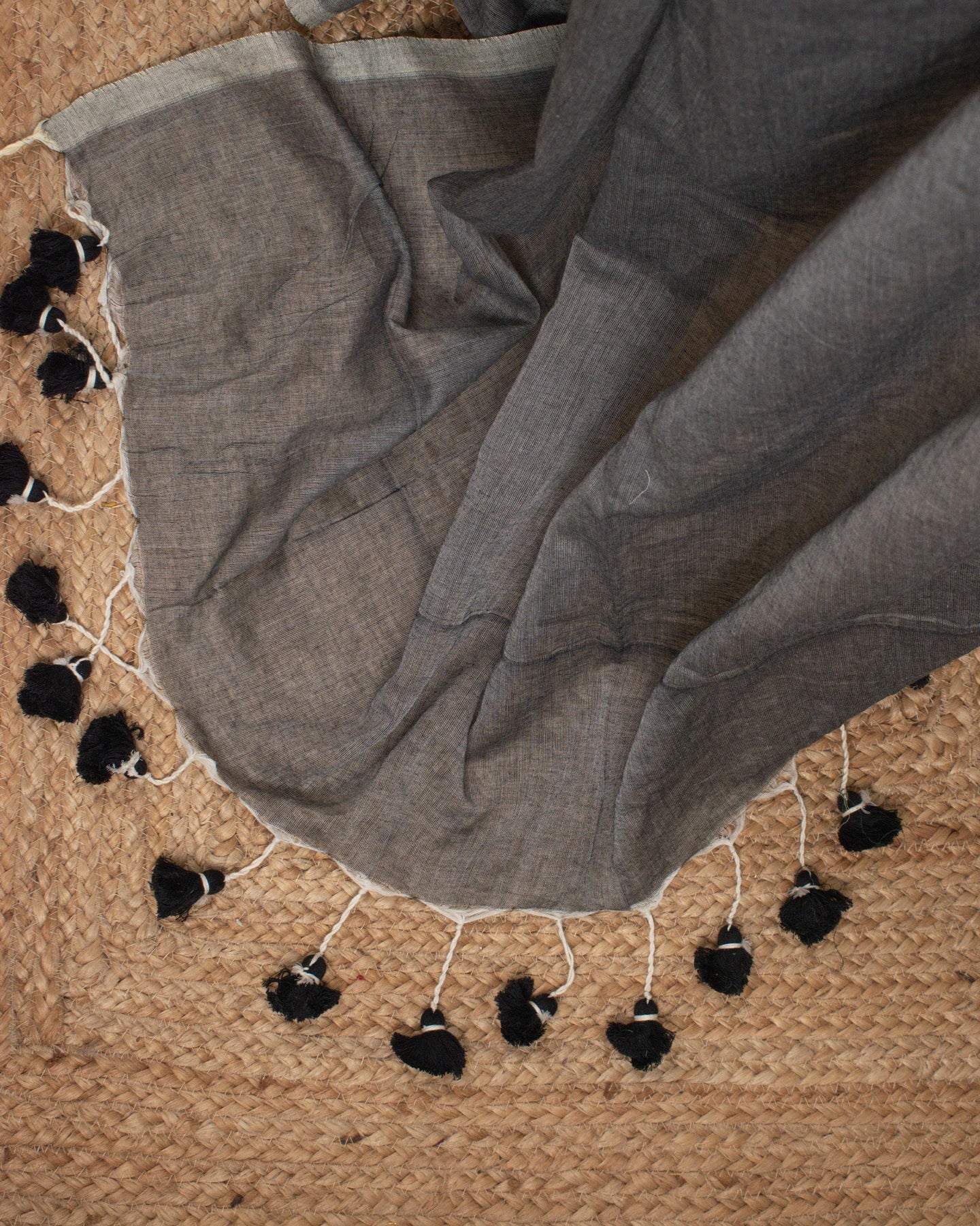 Charcoal Dust Saree