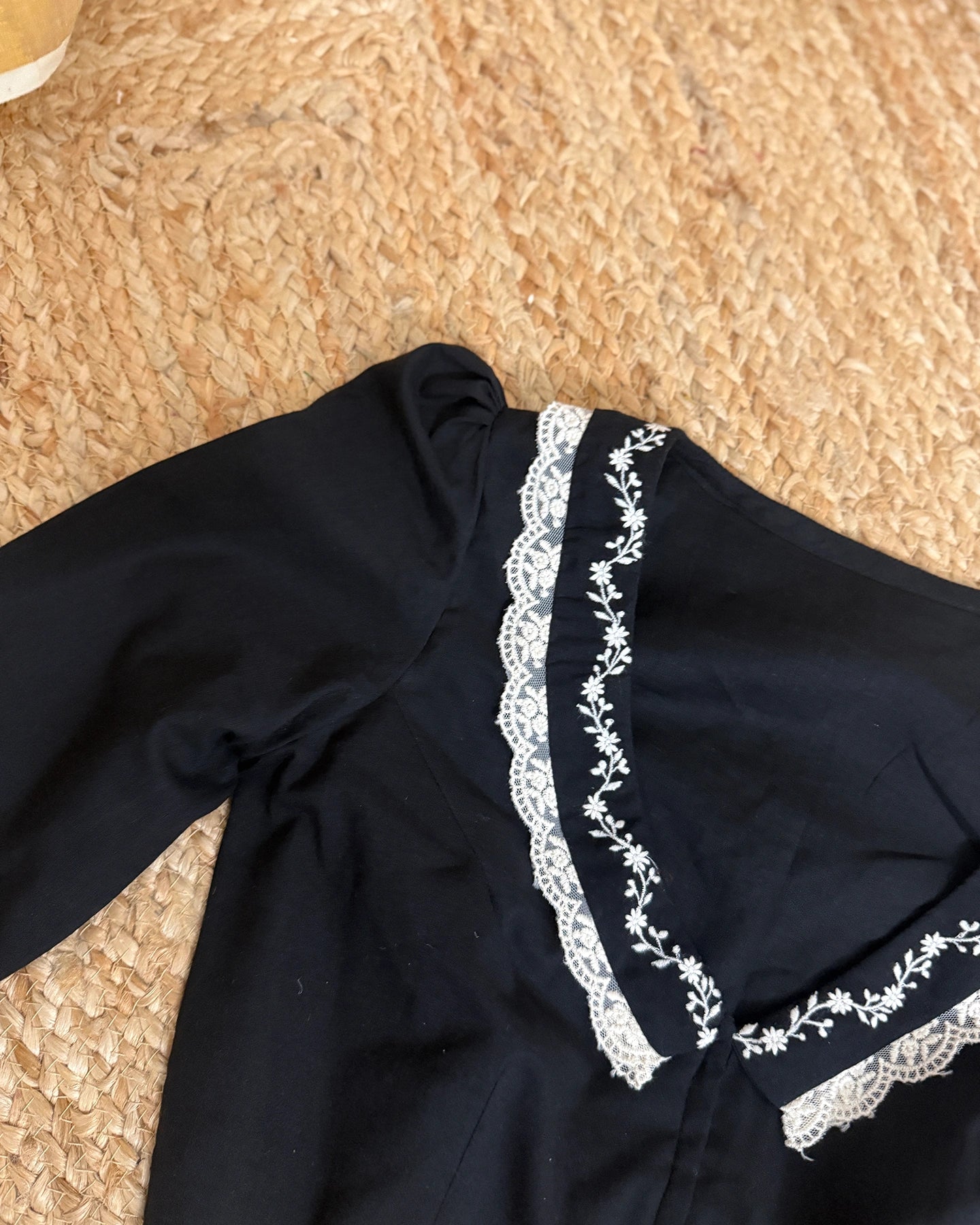 Charulatha Black Blouse
