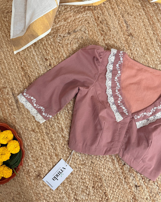 Charulatha Rosepink Blouse
