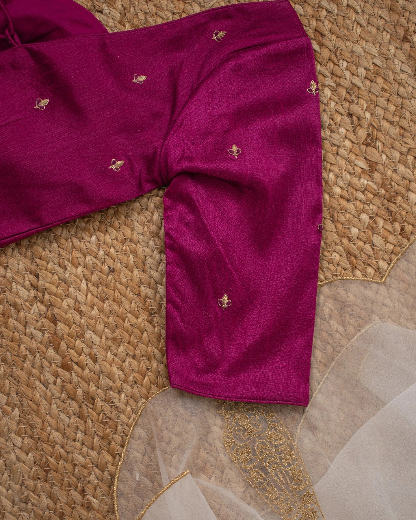 Dhura Magenta Blouse