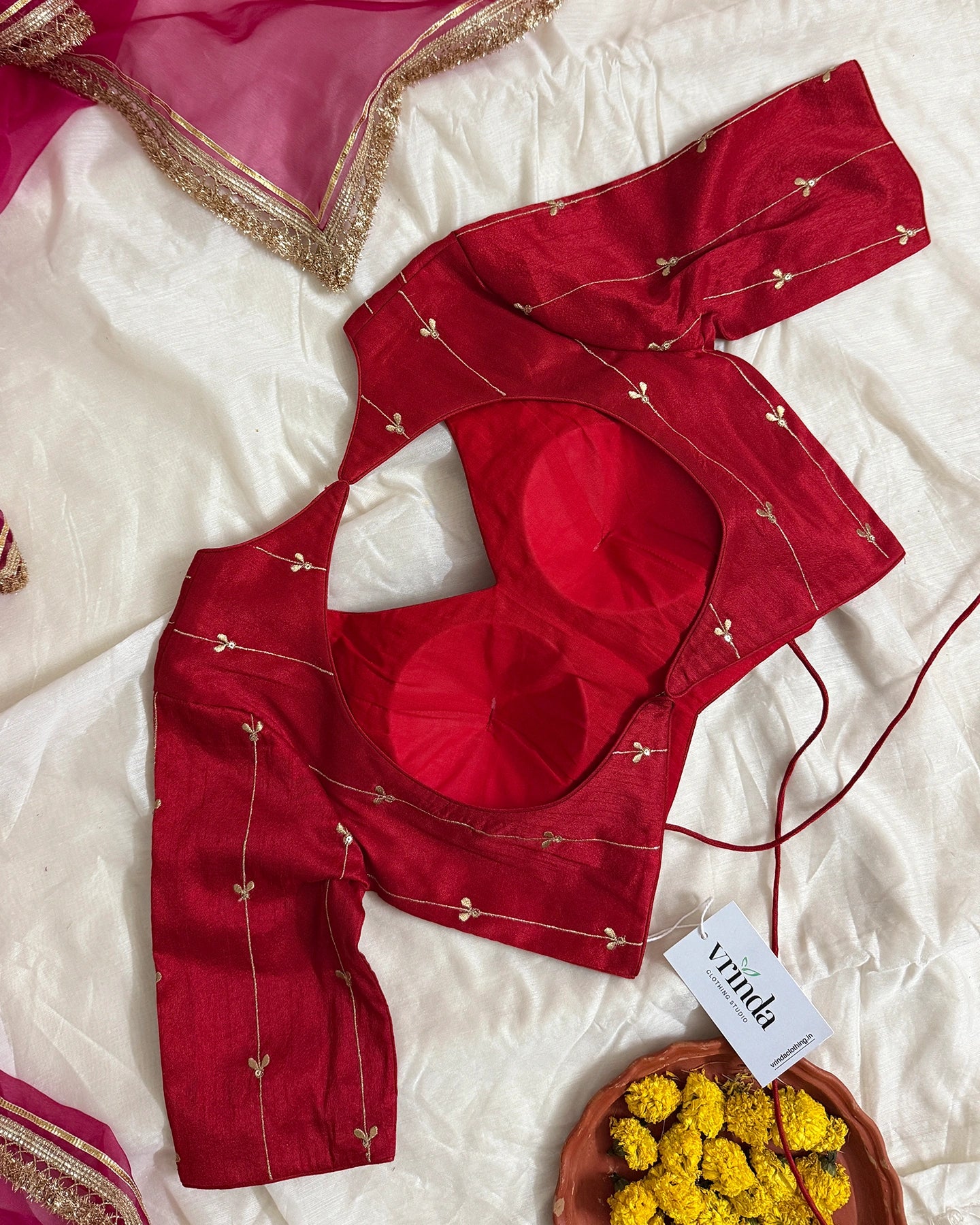 Divyani Laal Blouse