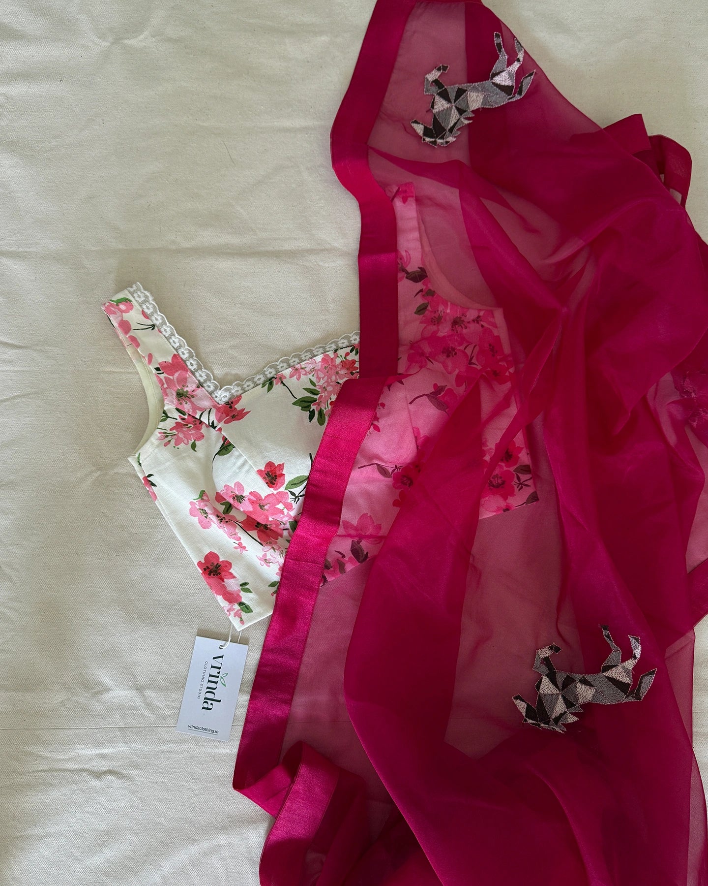 Equine Sheer Saree