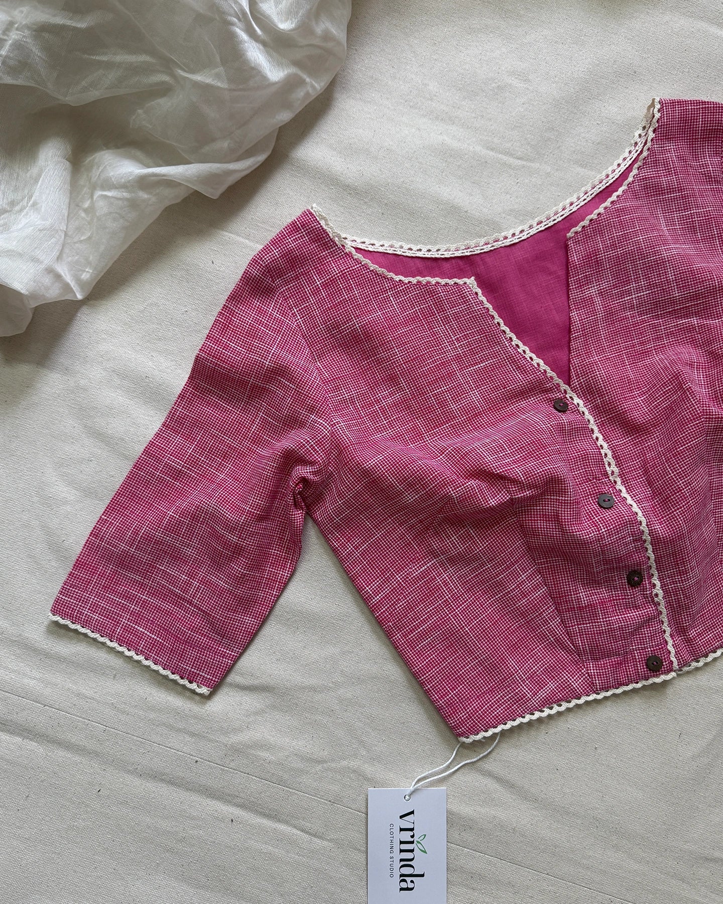 Gingham Checks Blouse