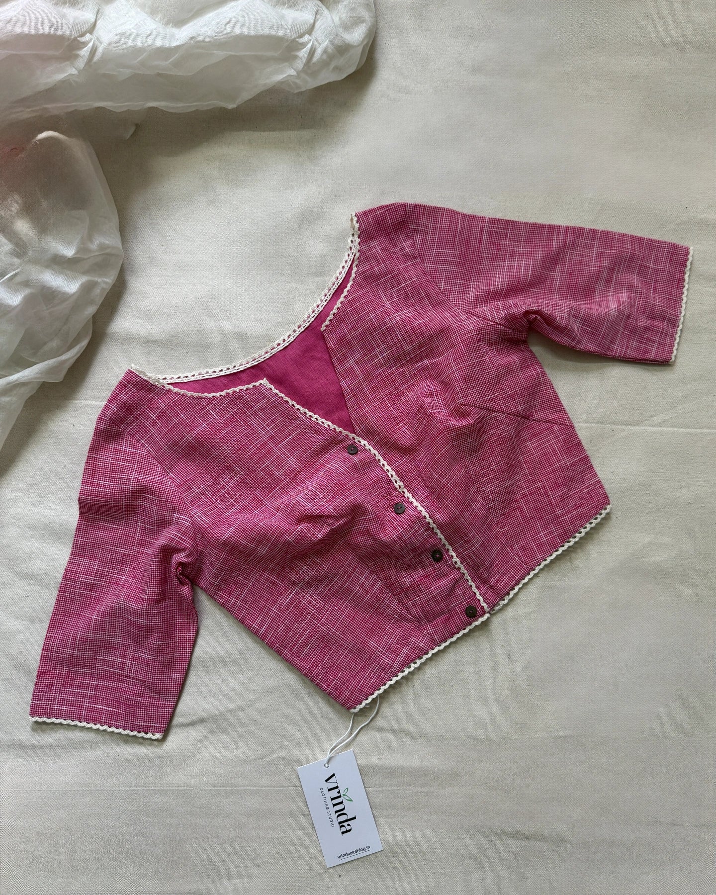 Gingham Checks Blouse