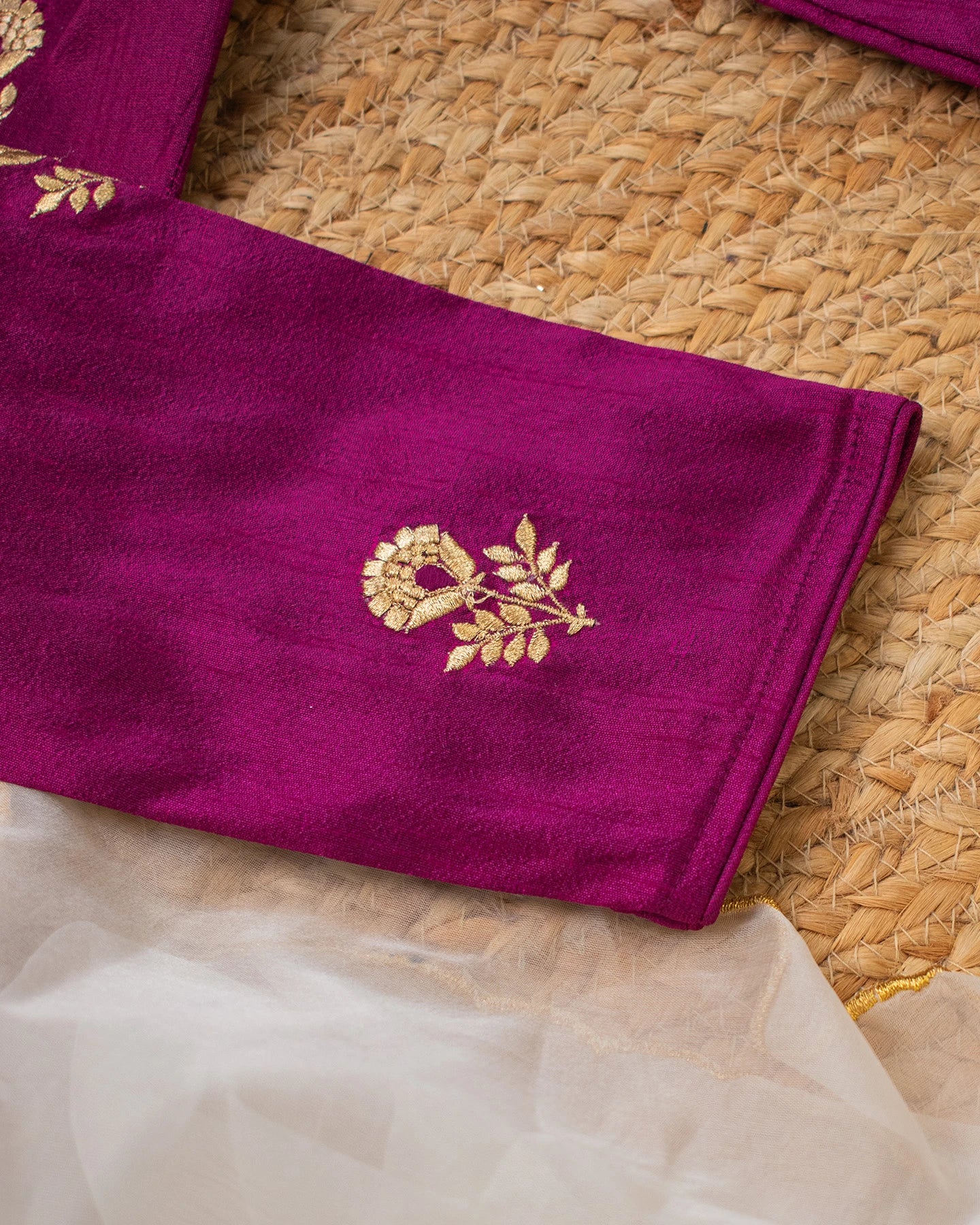 Gold Tulip Purple Blouse