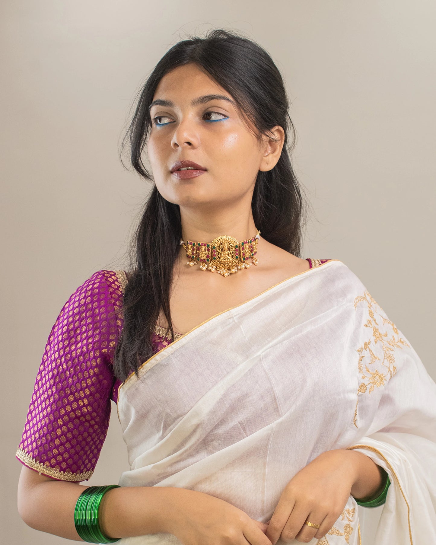 Hiranmayi Gulal Blouse