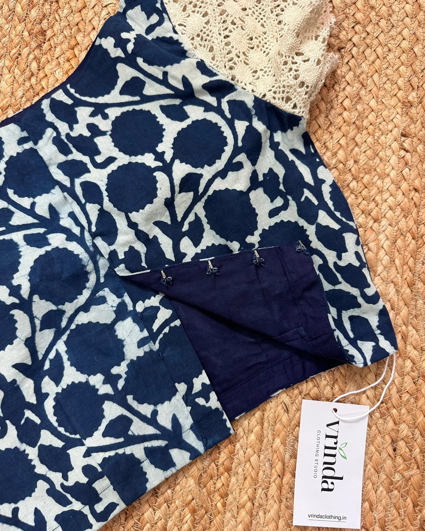 Indigo Jaal Blouse