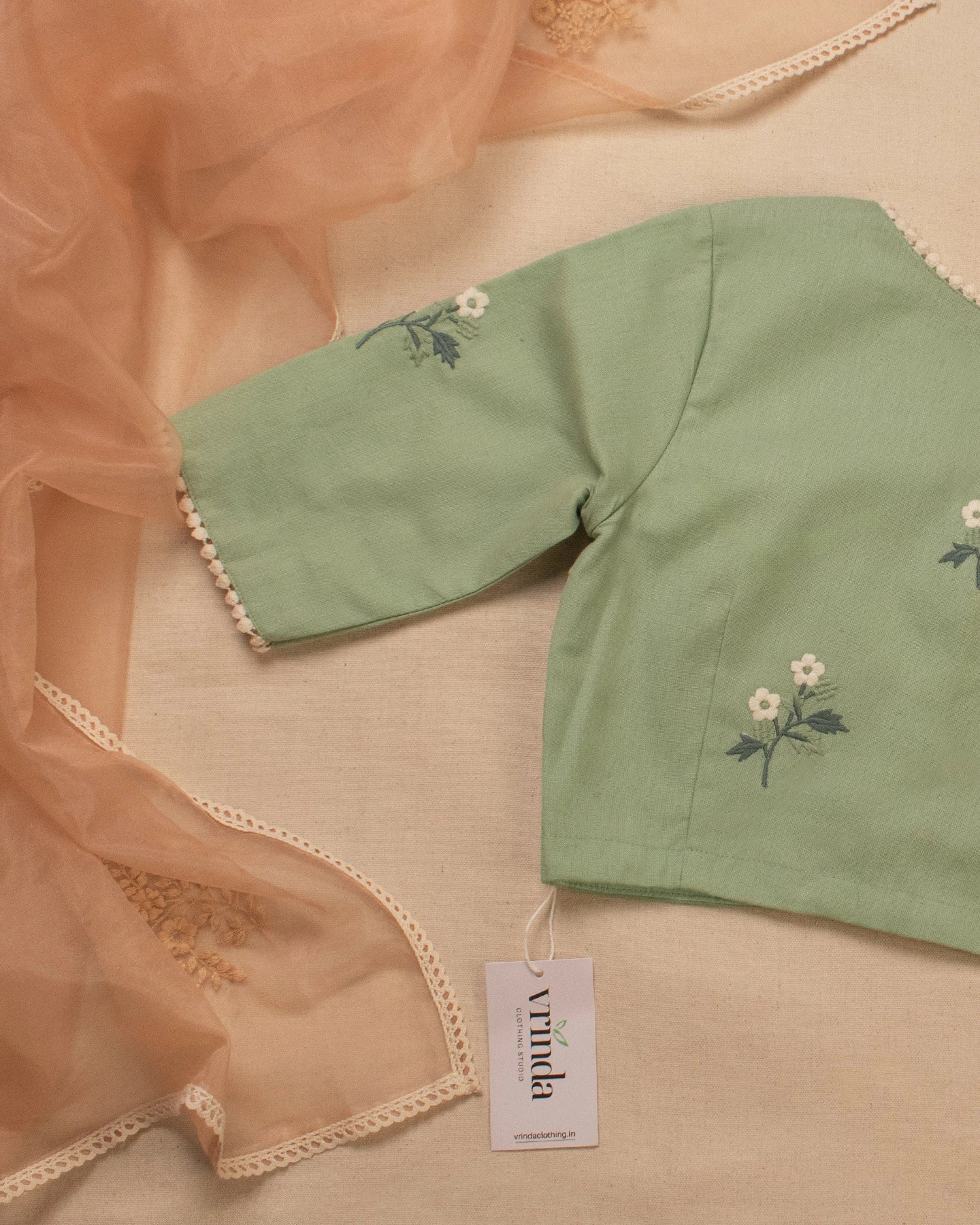 Jade Floral Blouse