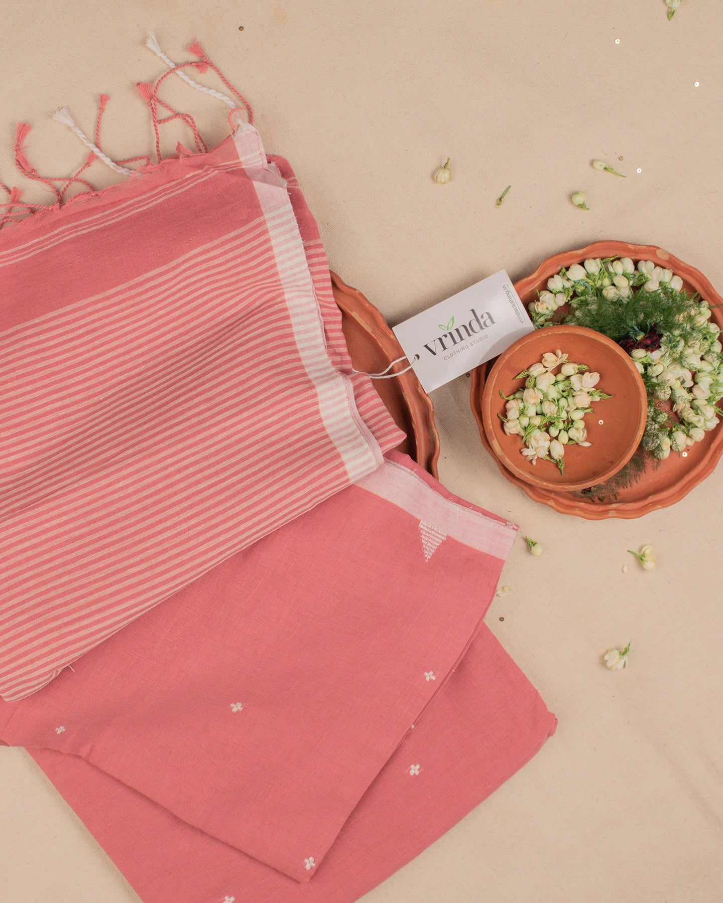 Jamini Pink Saree