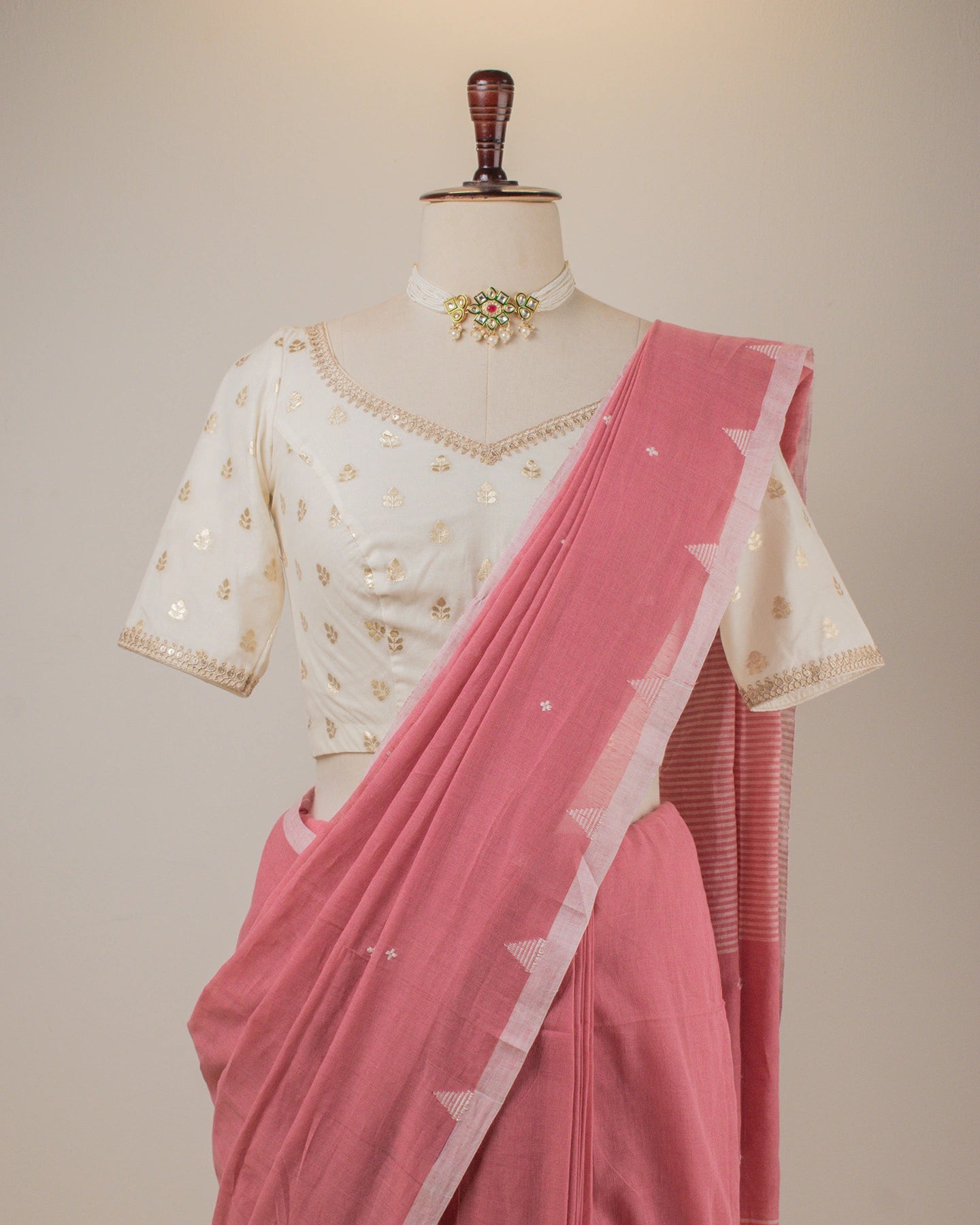 Jamini Pink Saree