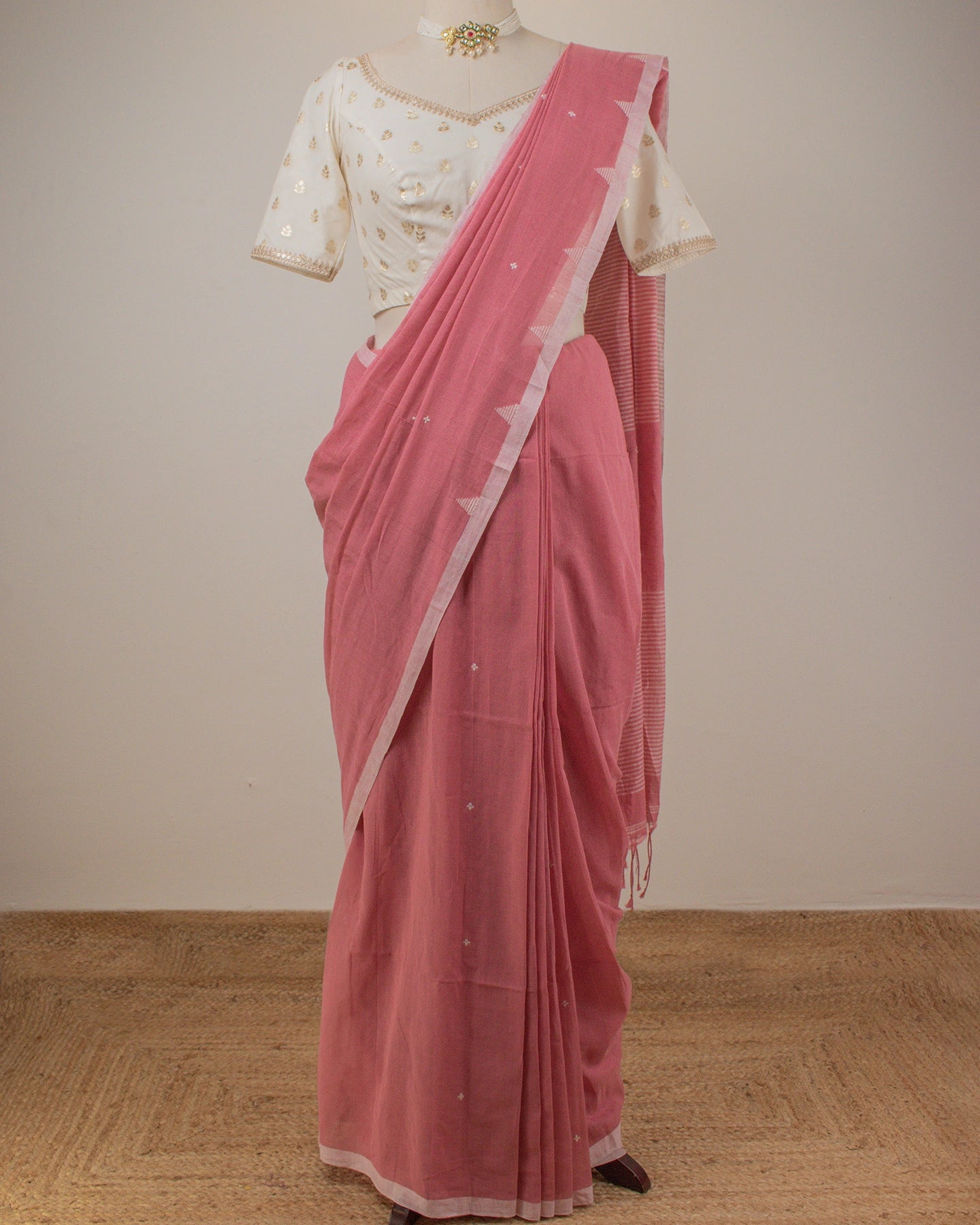 Jamini Pink Saree