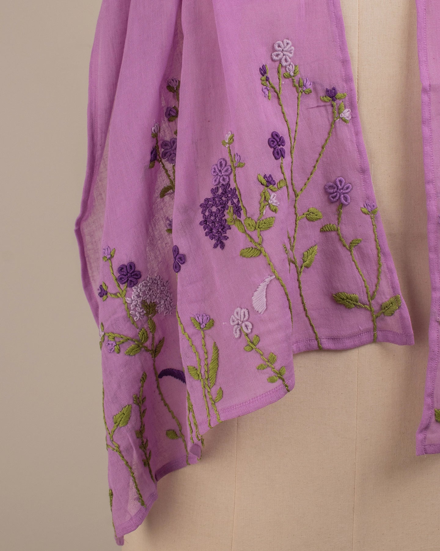 Lavender Shrubs Stole