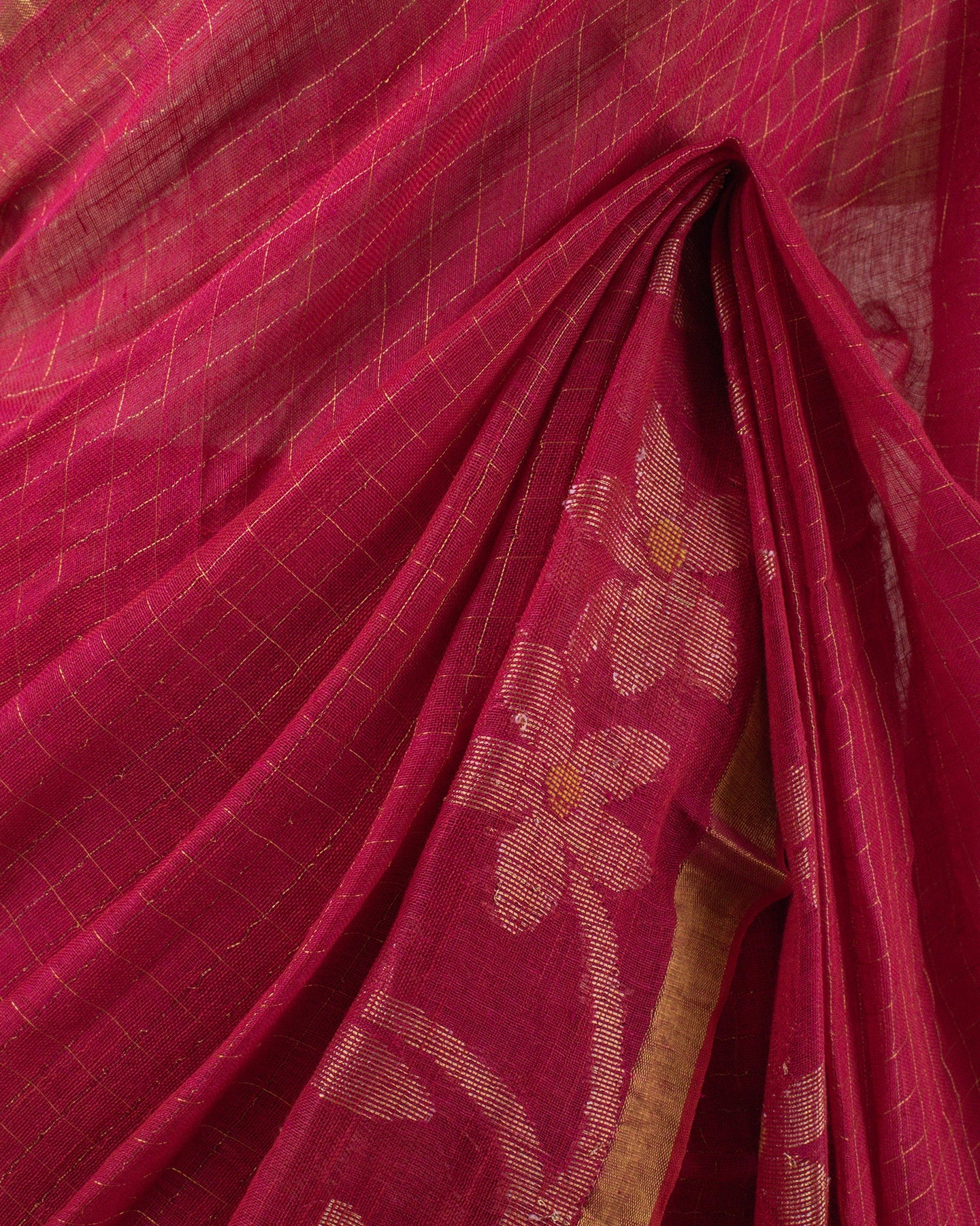Madhavi Rani Linen Saree