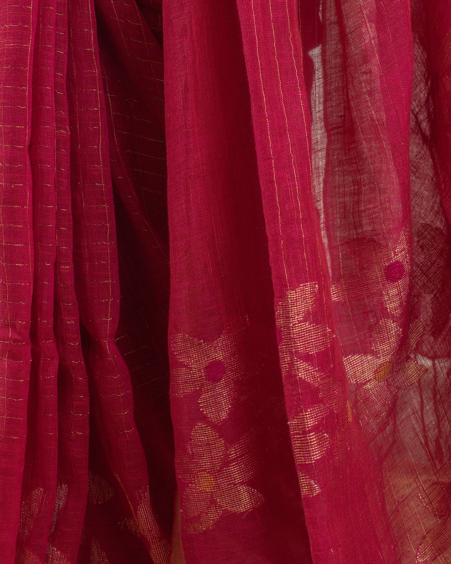 Madhavi Rani Linen Saree