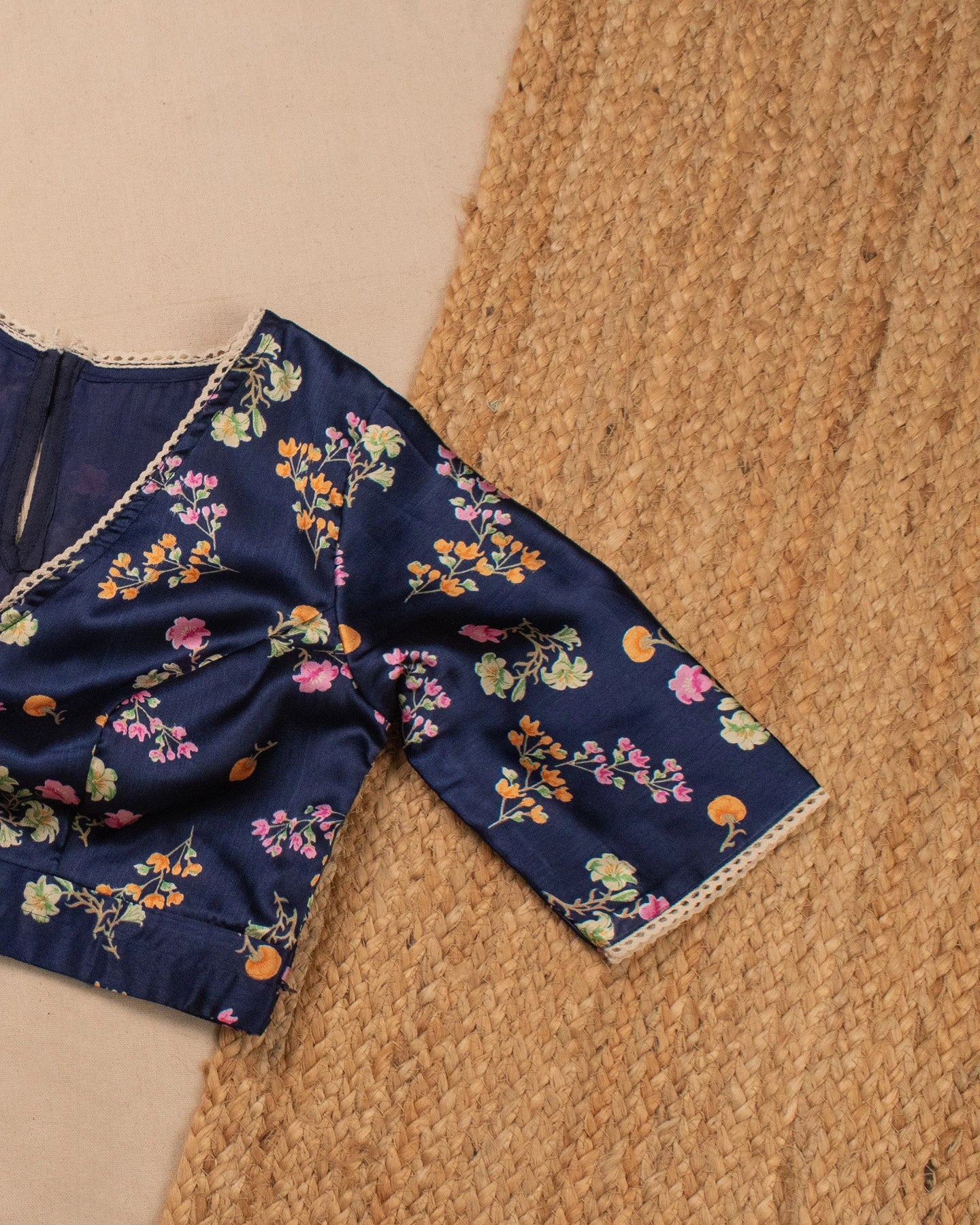 Midnight Bloom Blouse