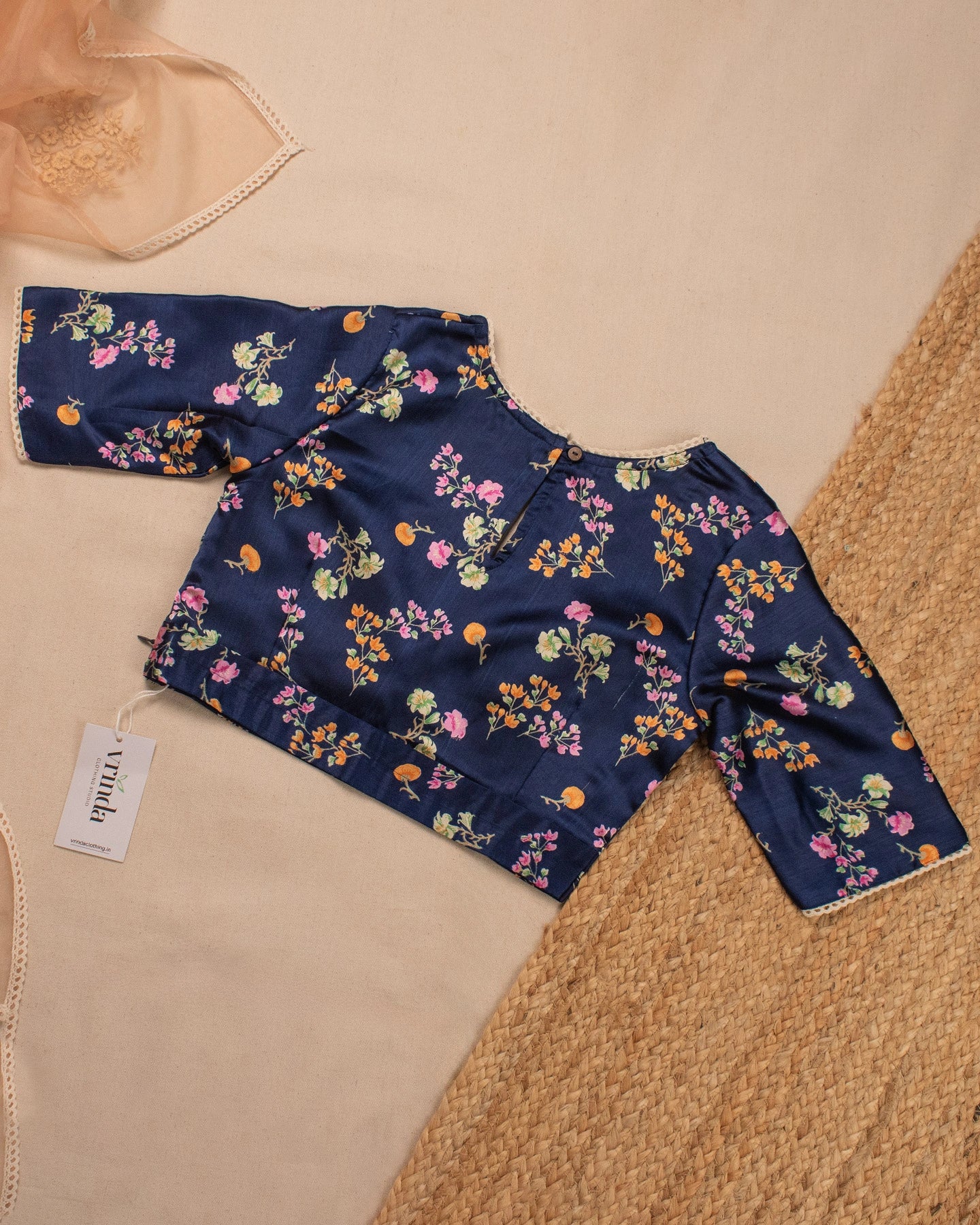Midnight Bloom Blouse